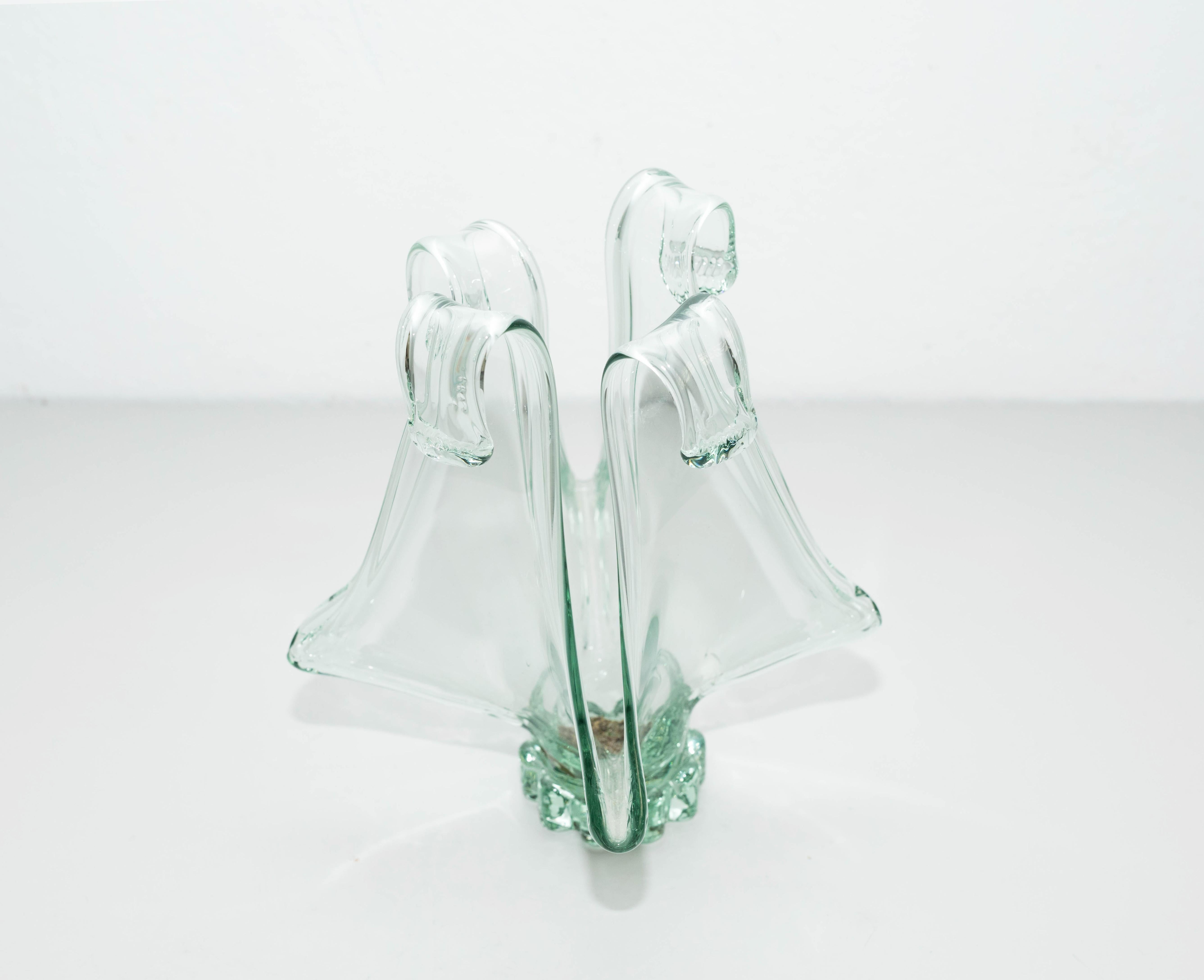Vase aus Muranoglas, um 1970 (Glas) im Angebot