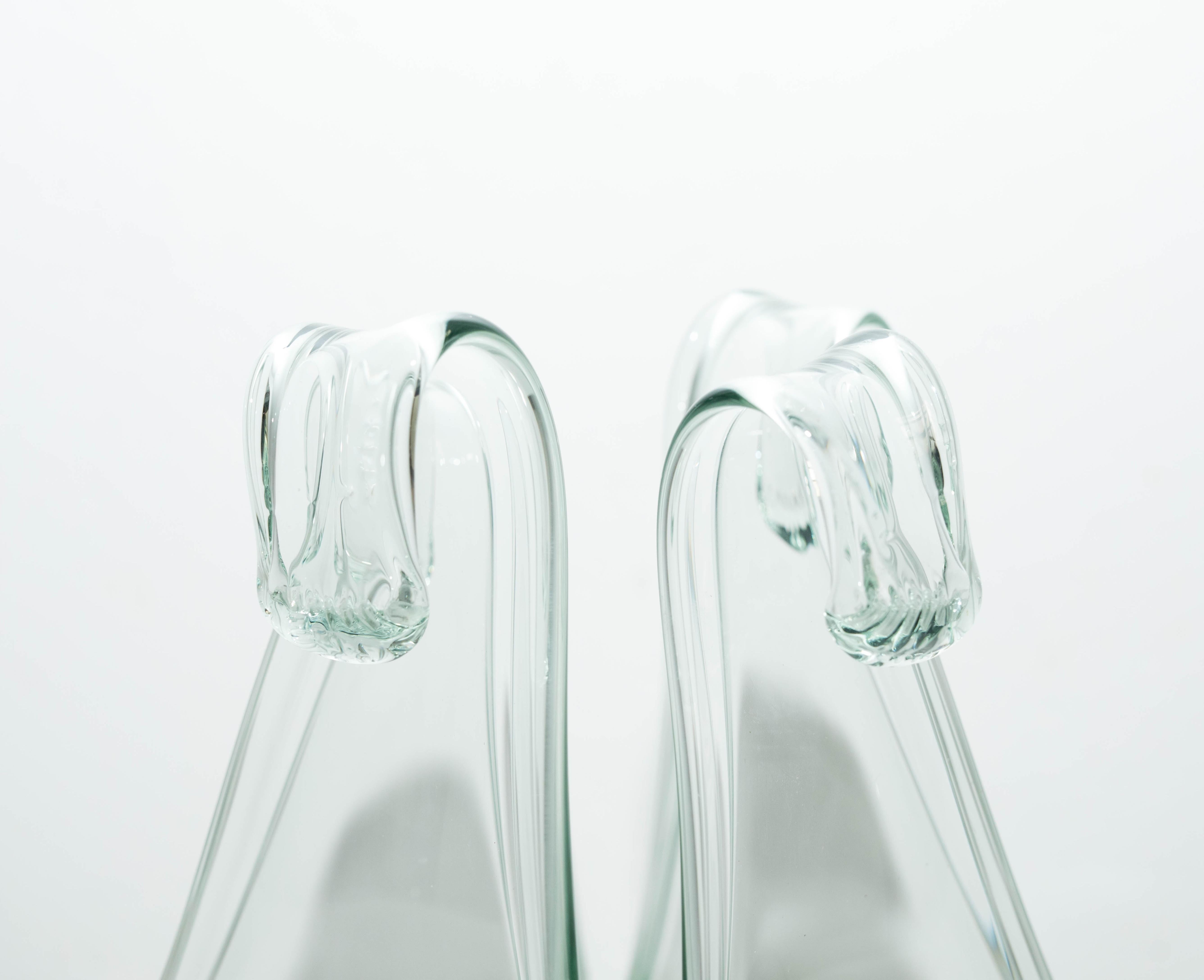 Vase aus Muranoglas, um 1970 im Angebot 1