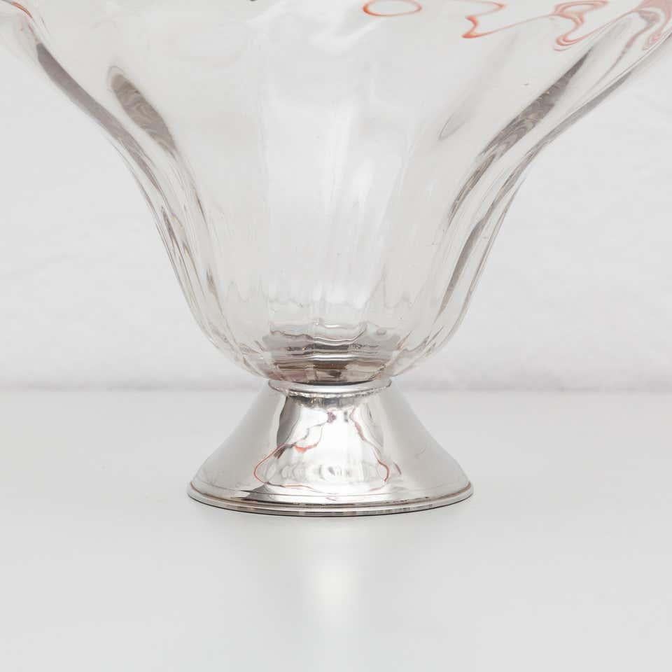 Vaso in vetro di Murano, 1970 circa in vendita 1
