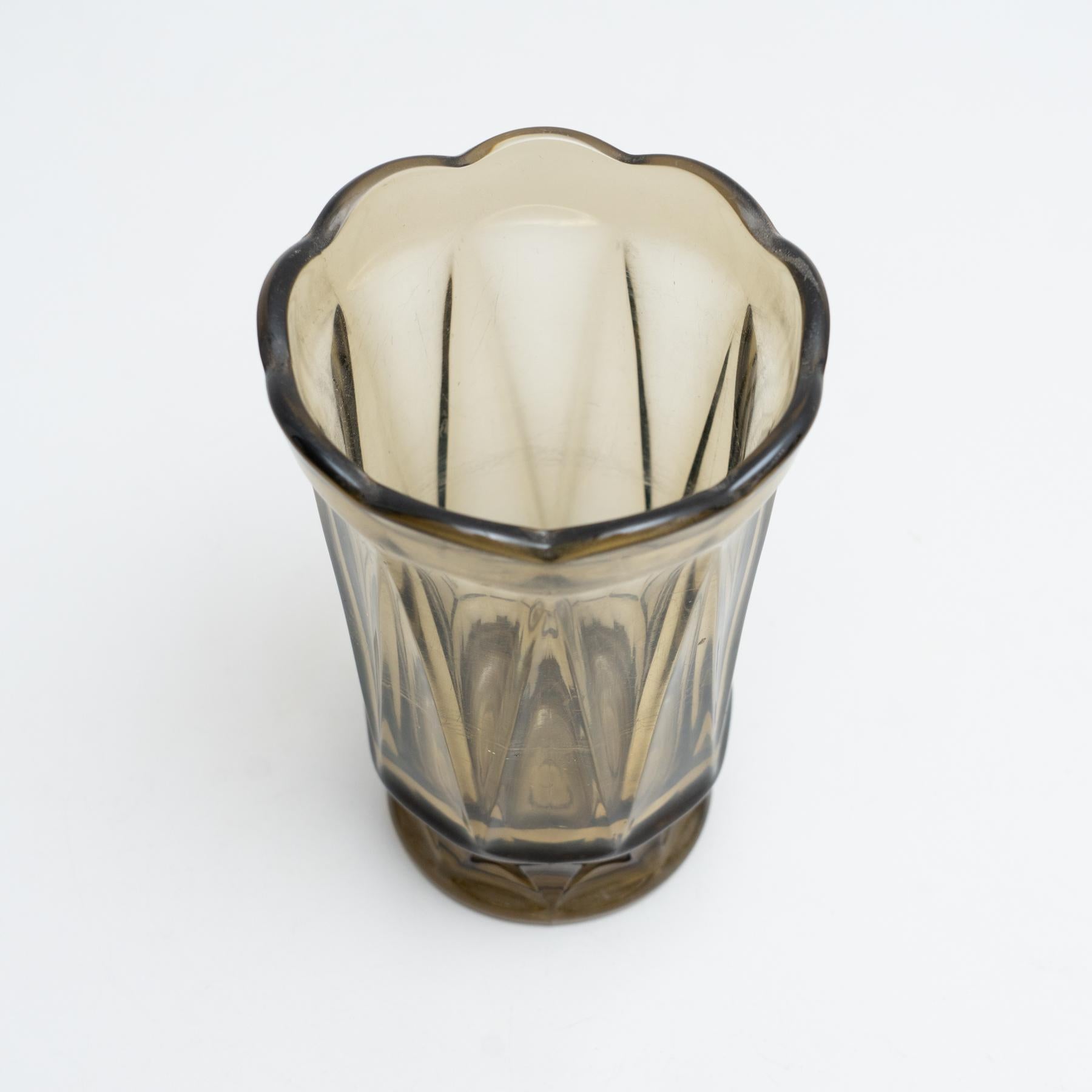 Vase aus Muranoglas, um 1970 im Angebot 2