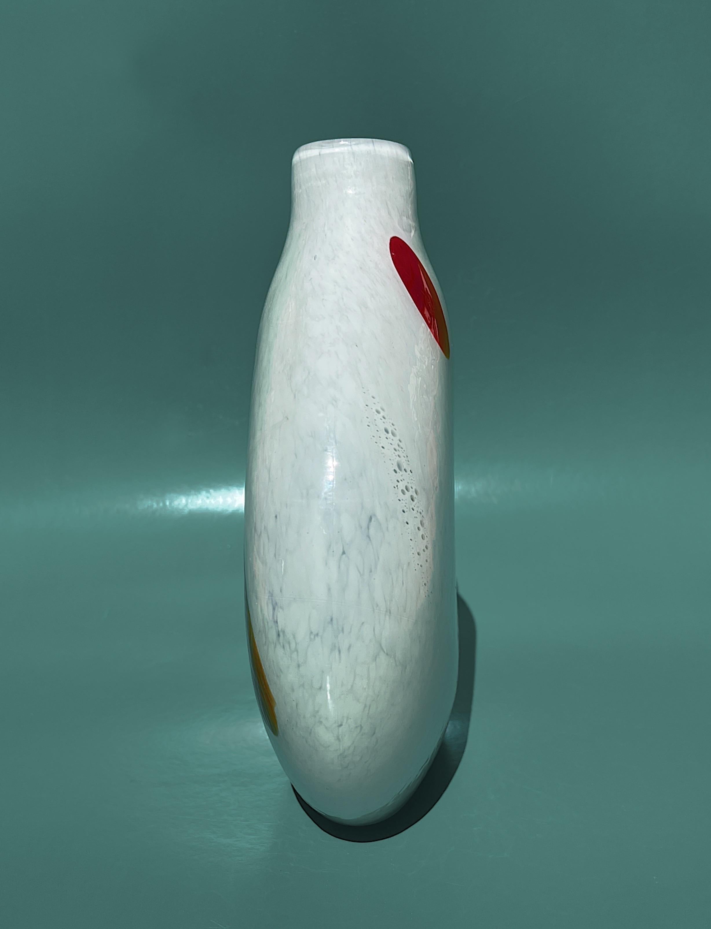 20th Century Murano glass vase designed by Dino Martens, 1940 For Sale