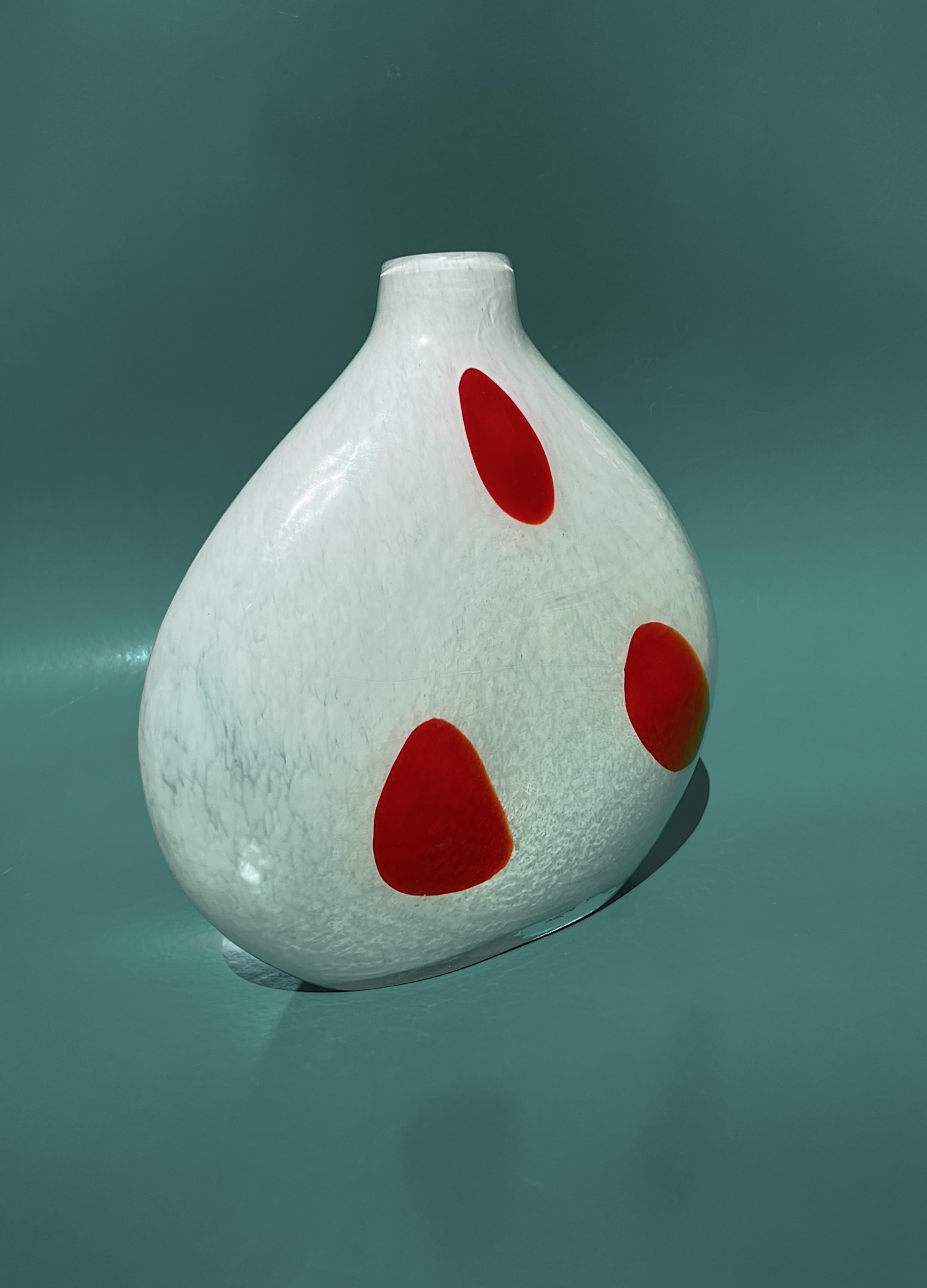 Vase aus Muranoglas, entworfen von Dino Martens, 1940 im Angebot 1