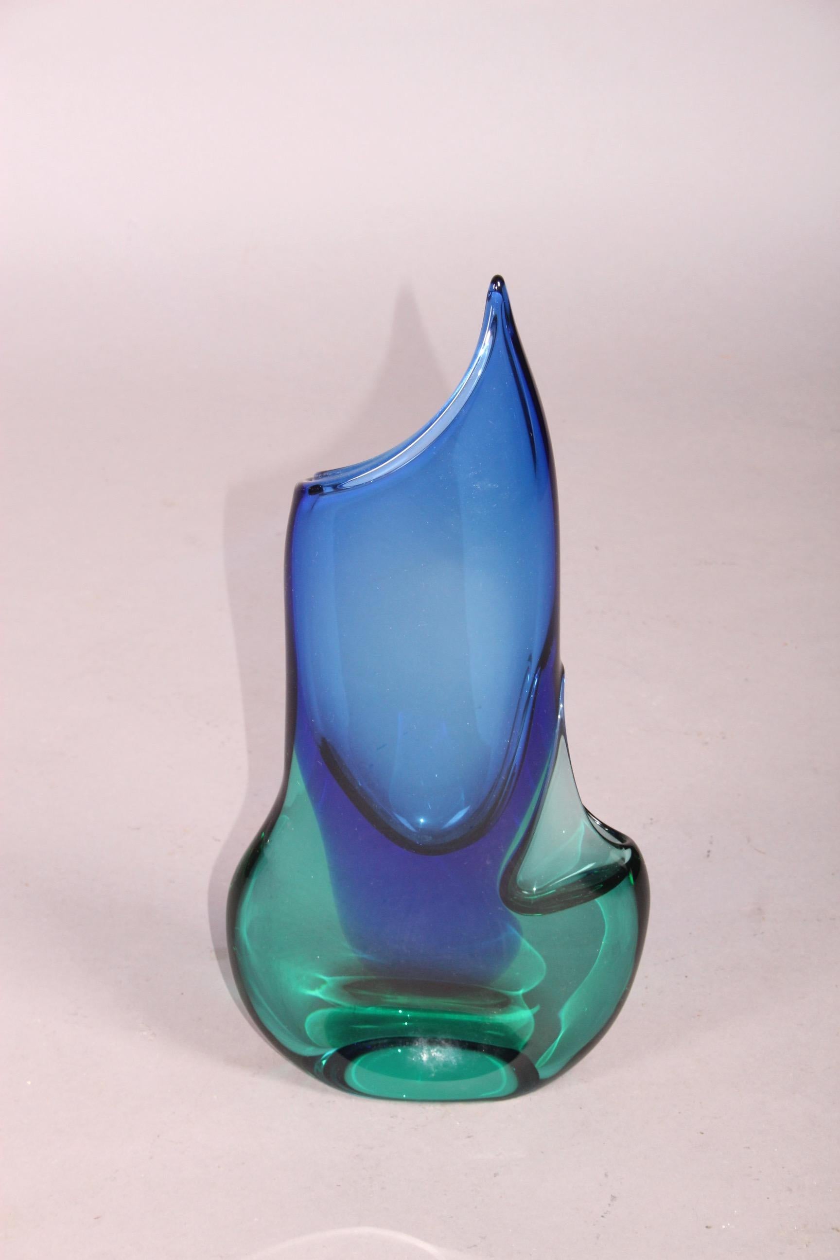 Murano glass vase.