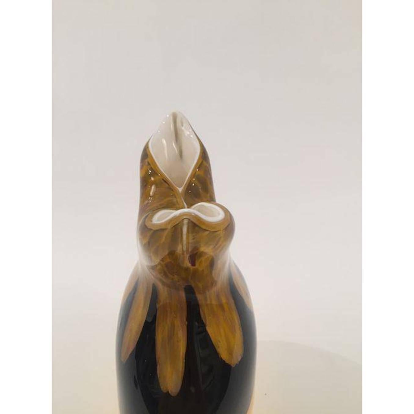 Murano Glass Vase In Excellent Condition For Sale In Washington Crossing, PA