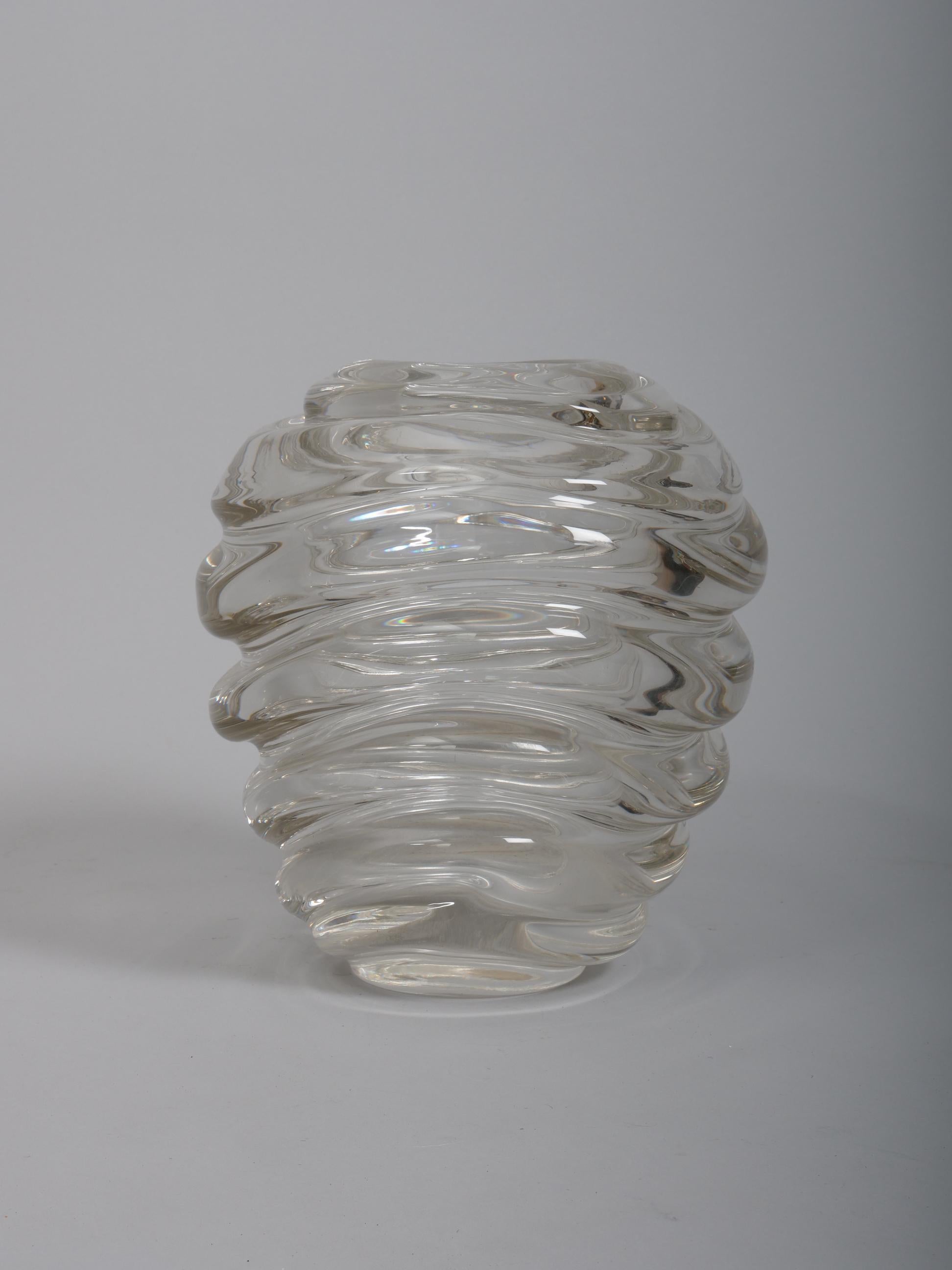 Mid-Century Modern Murano glass vase  For Sale