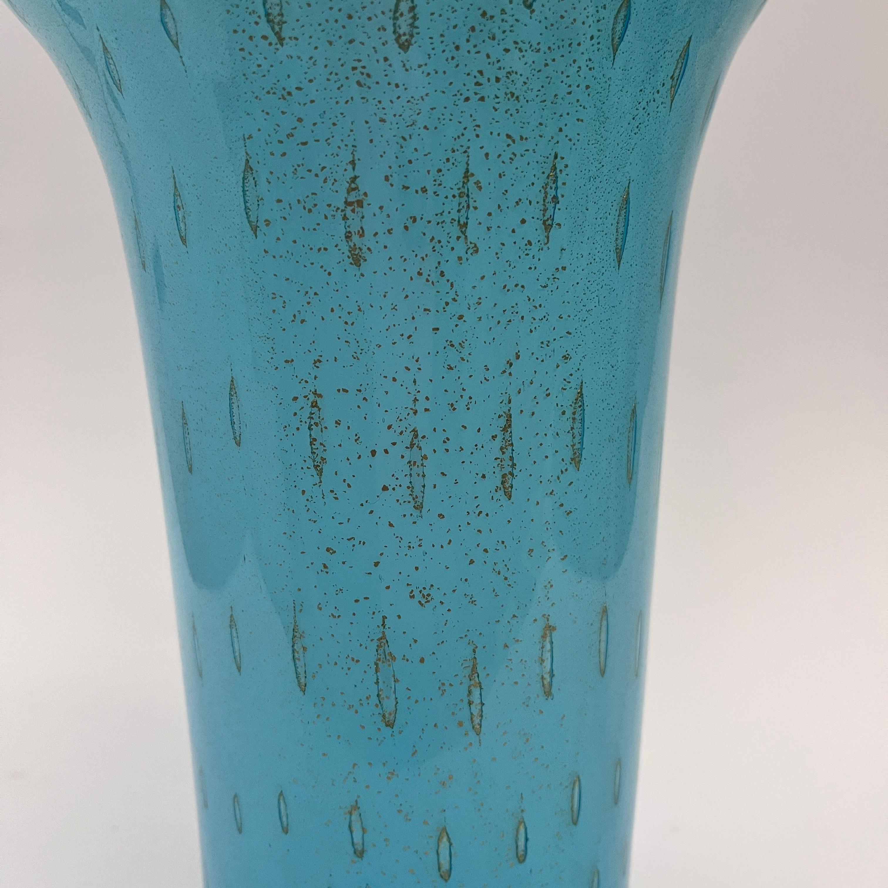 Murano Glas Vase (Italienisch) im Angebot