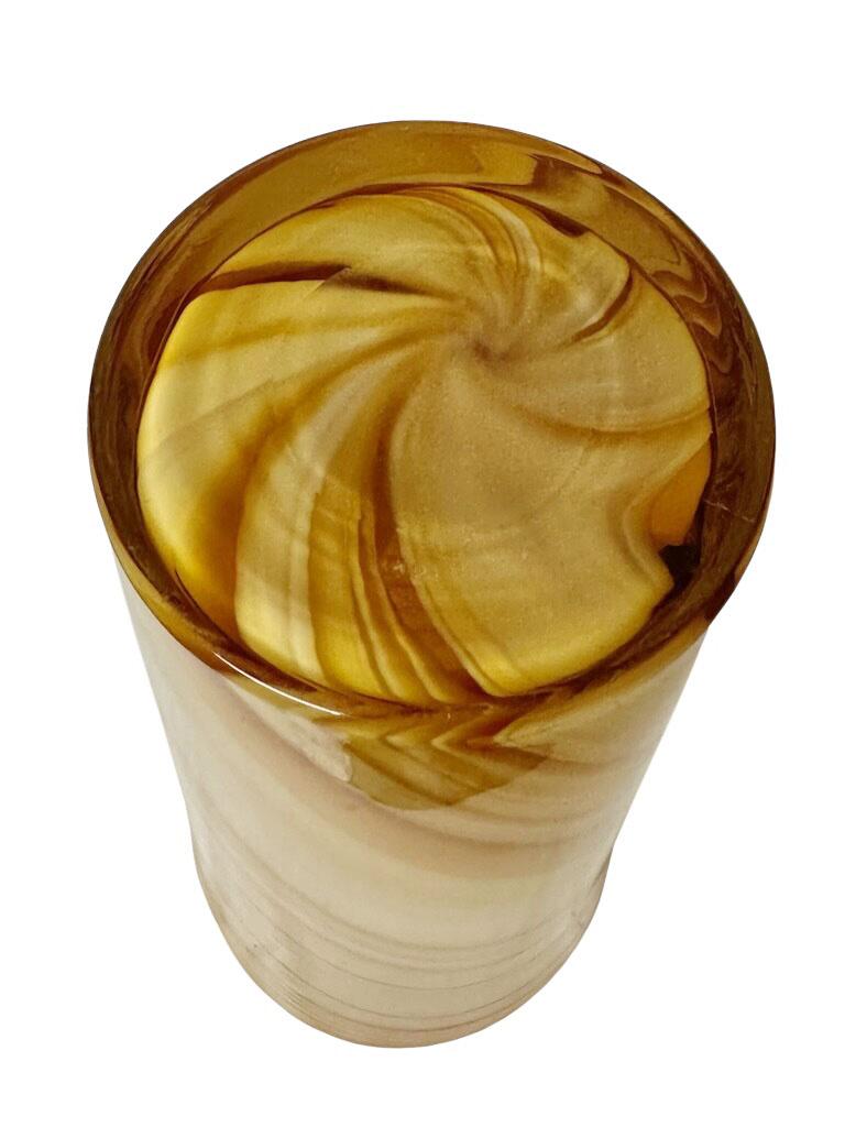 Late 20th Century Murano Glass Vase For Sale