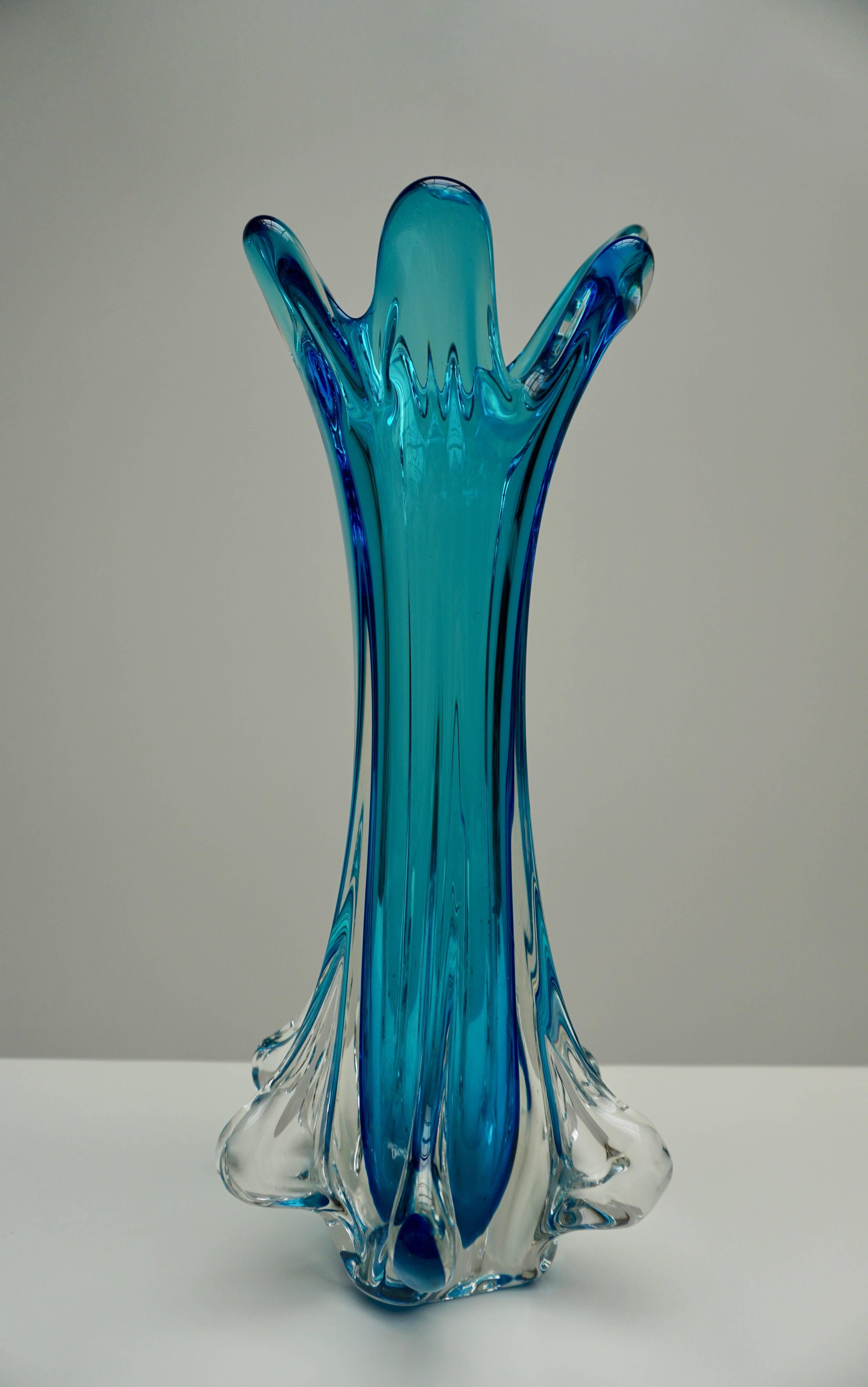 Murano Glass Vase In Good Condition In Antwerp, BE