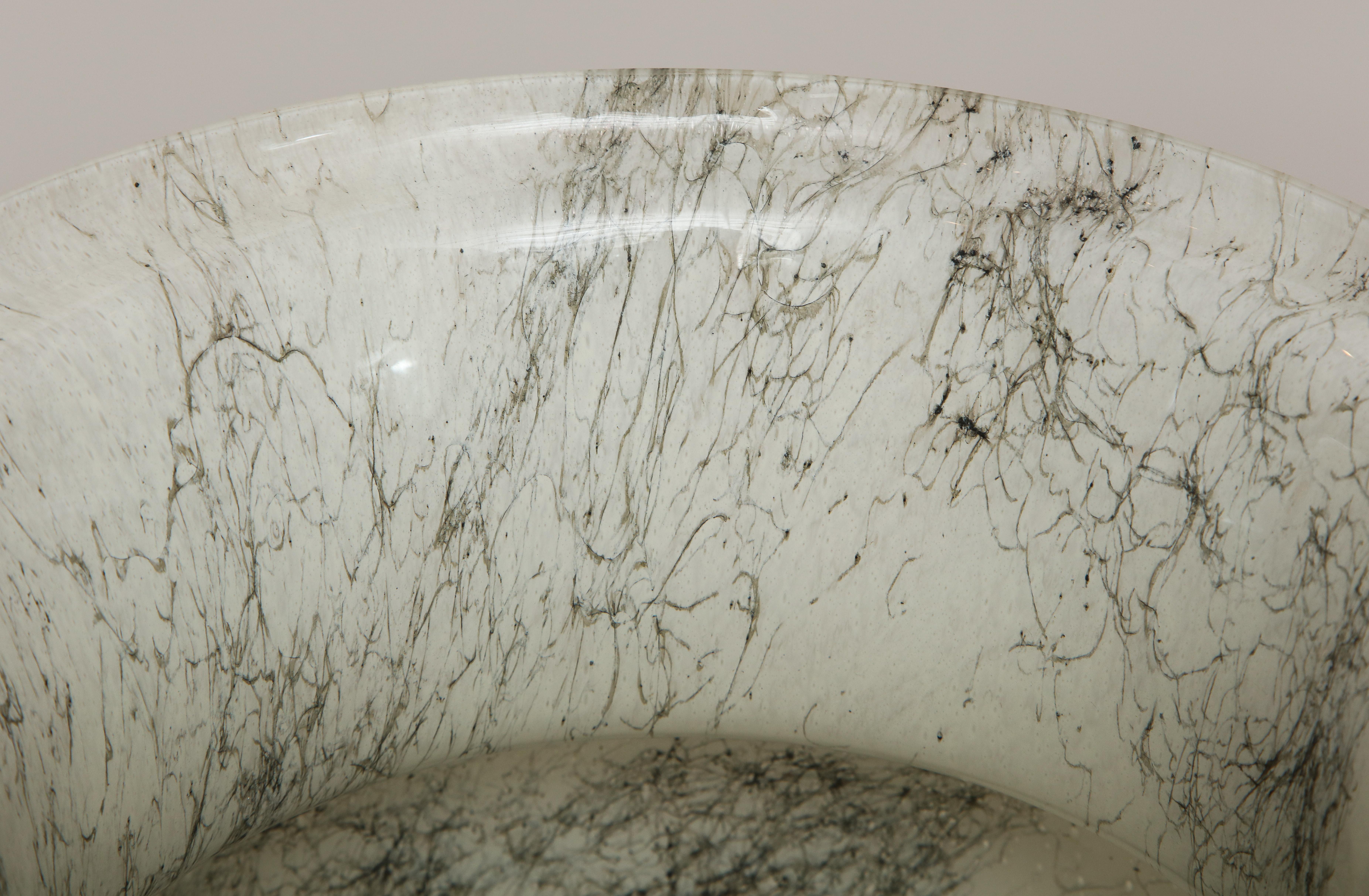 Blown Glass Murano Glass Vase For Sale