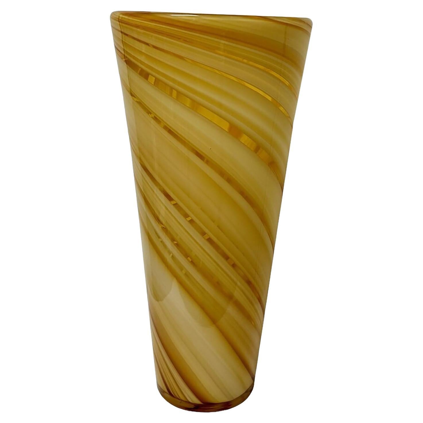 Murano Glass Vase For Sale