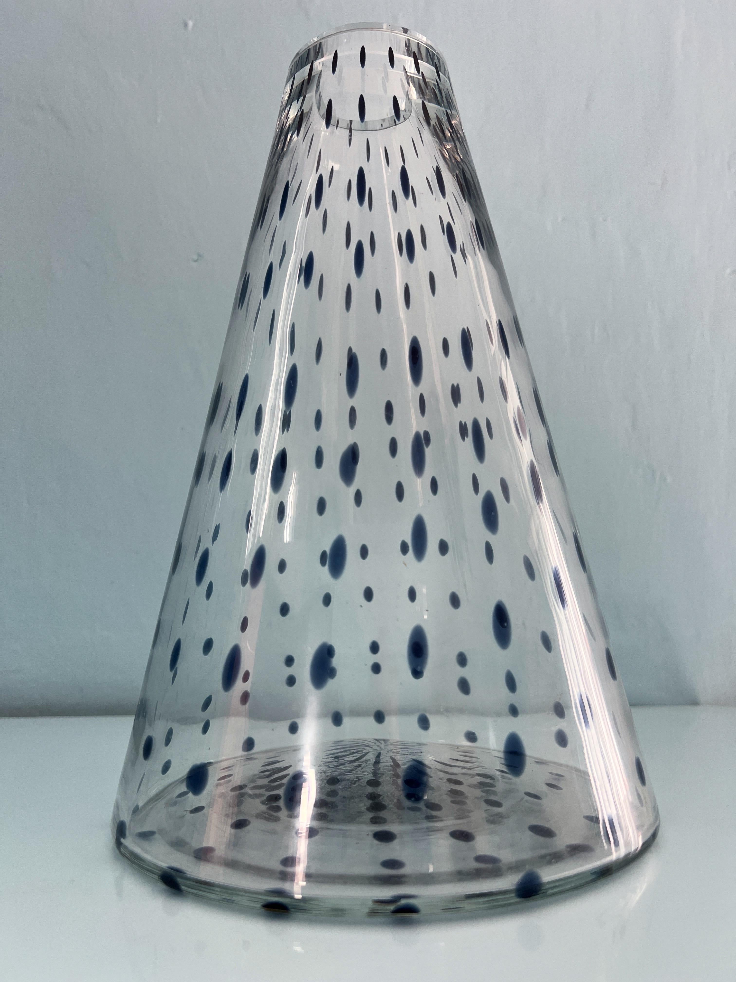 Vaso in vetro di Murano modello Gisa di Rosanna Toso per Fratelli Toso anni '70 in vendita 2