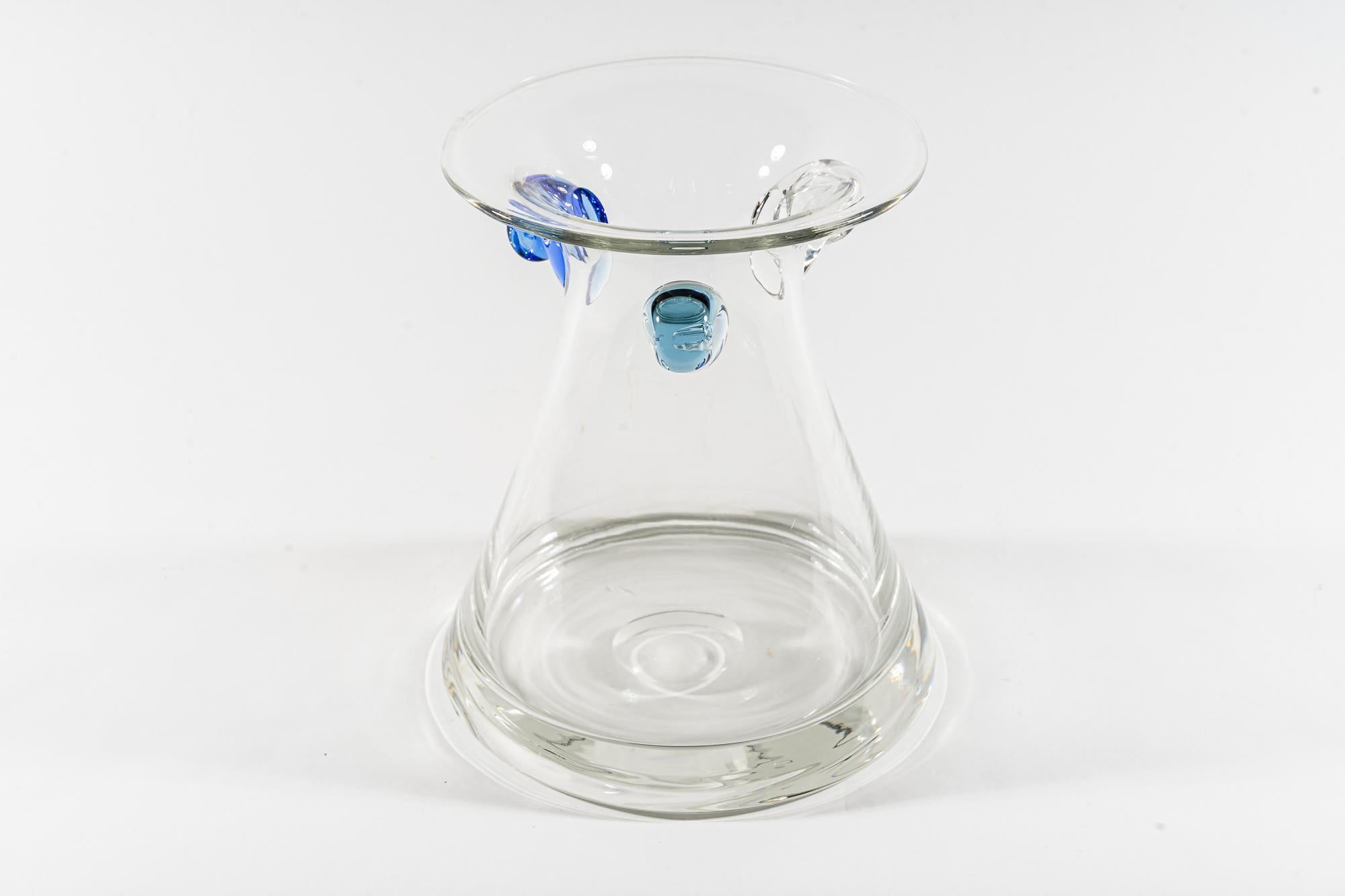 Vase en verre de Murano italien vers 1970
État d'origine