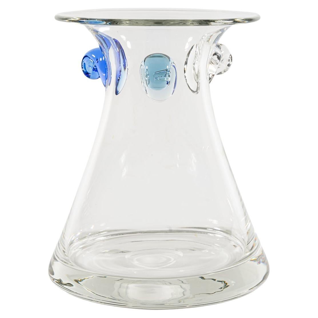 Vase aus italienischem Muranoglas, um 1970er Jahre im Angebot