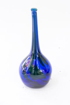 Murano glass vase italy around 1970s