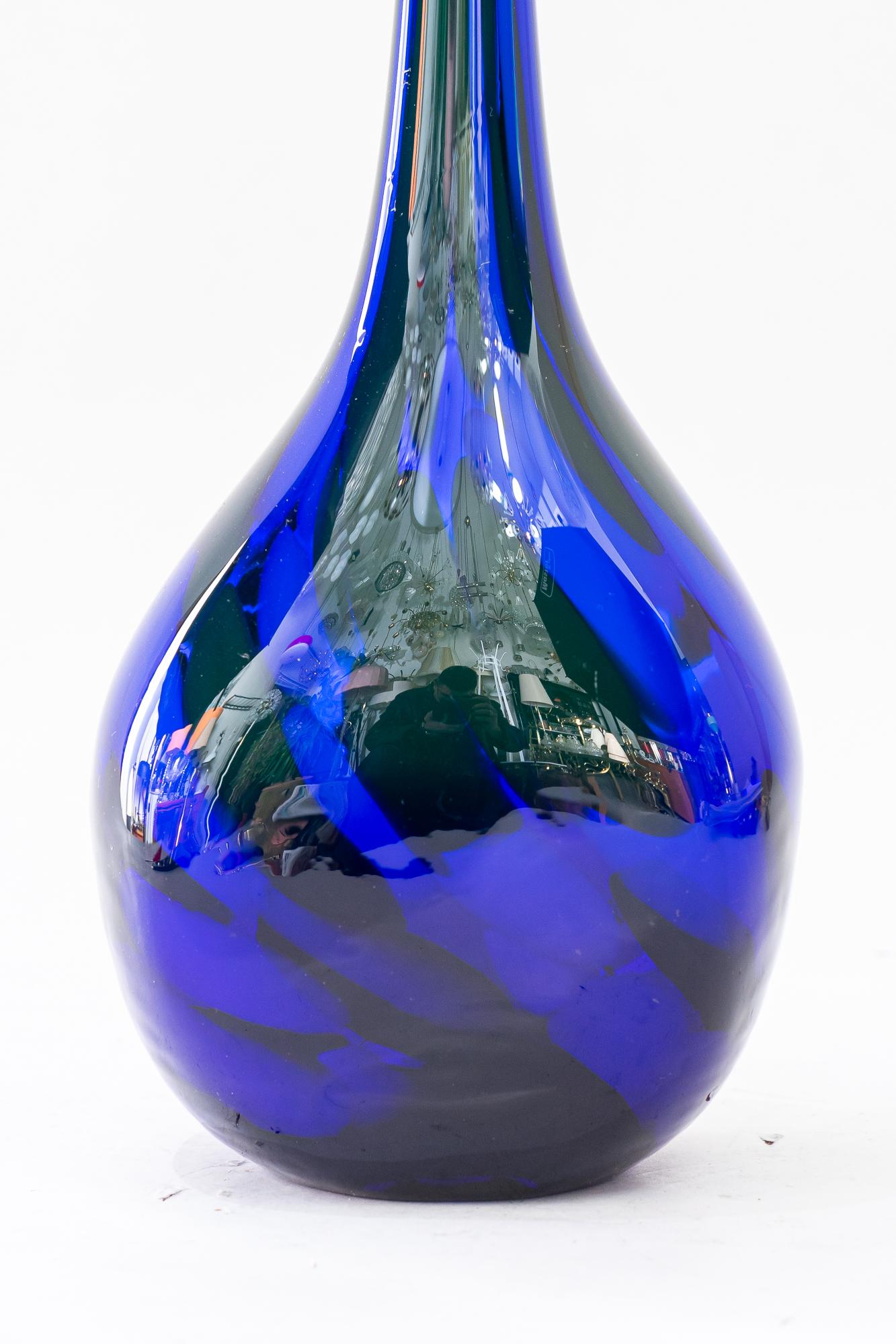 Mid-Century moderno Vaso in vetro di Murano Italia anni '70 circa in vendita