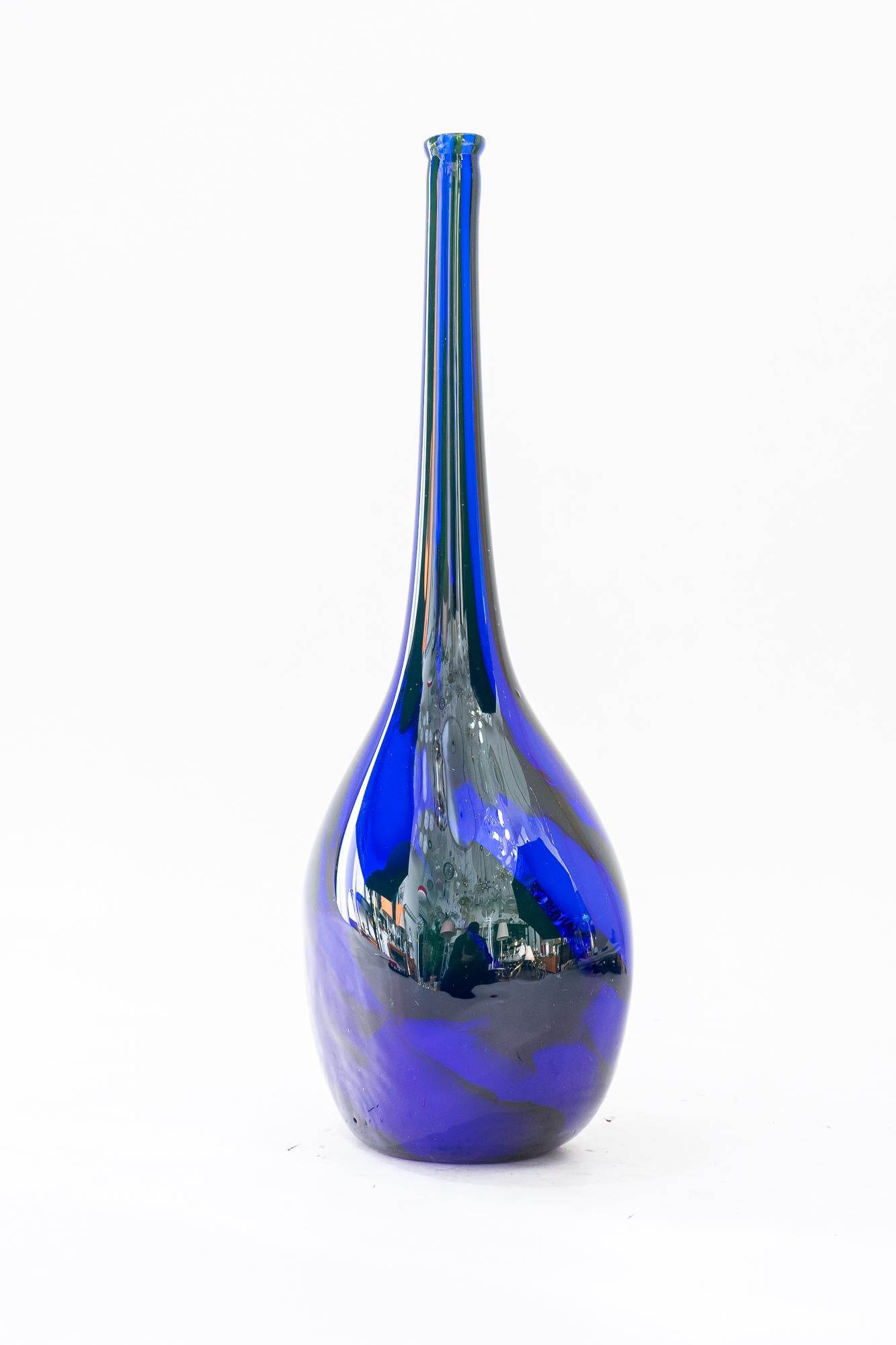 Vaso in vetro di Murano Italia anni '70 circa In condizioni buone in vendita a Wien, AT