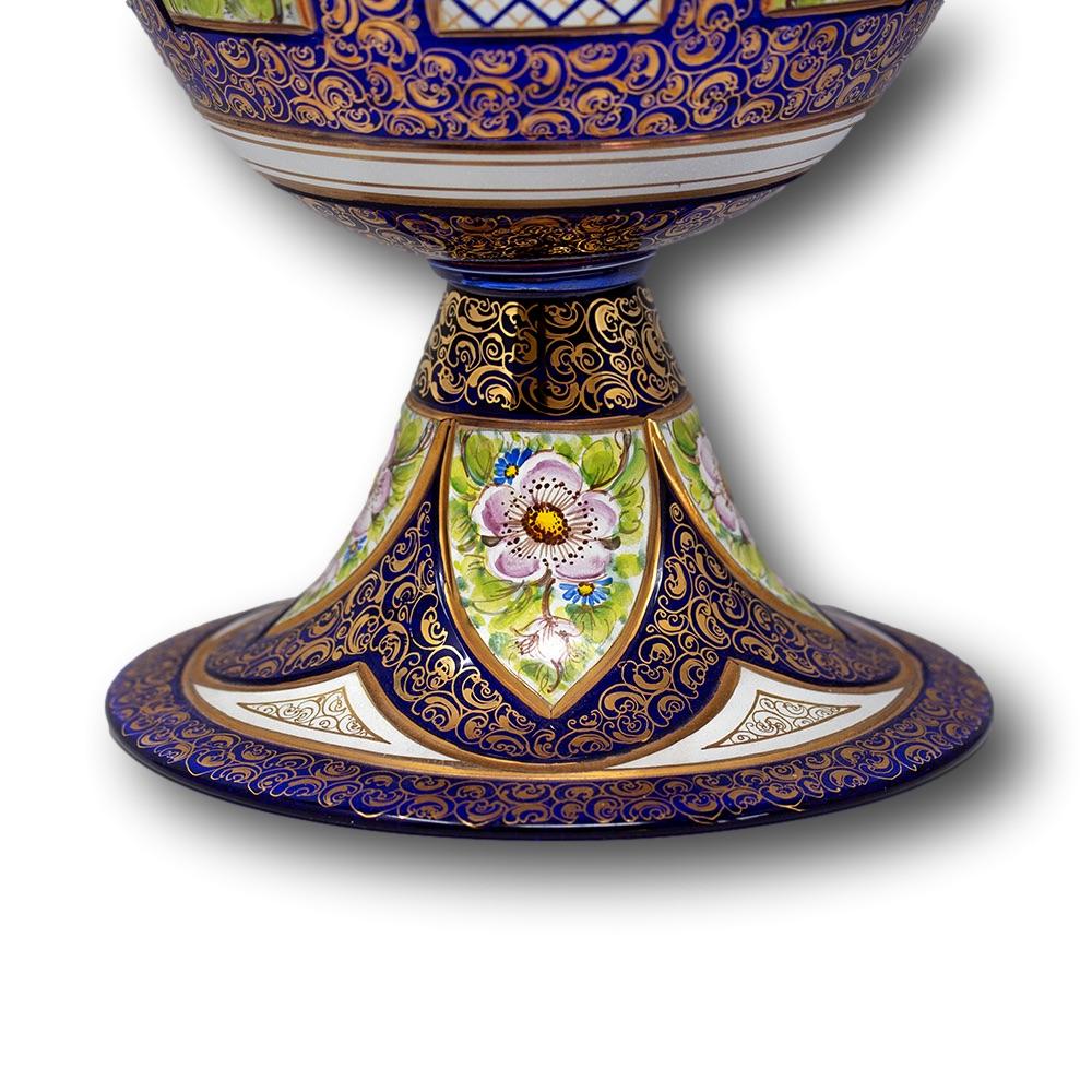 Murano Glass Vase Jardinière, 20th Century  1