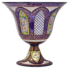 Murano Glass Vase Jardinière, 20th Century 