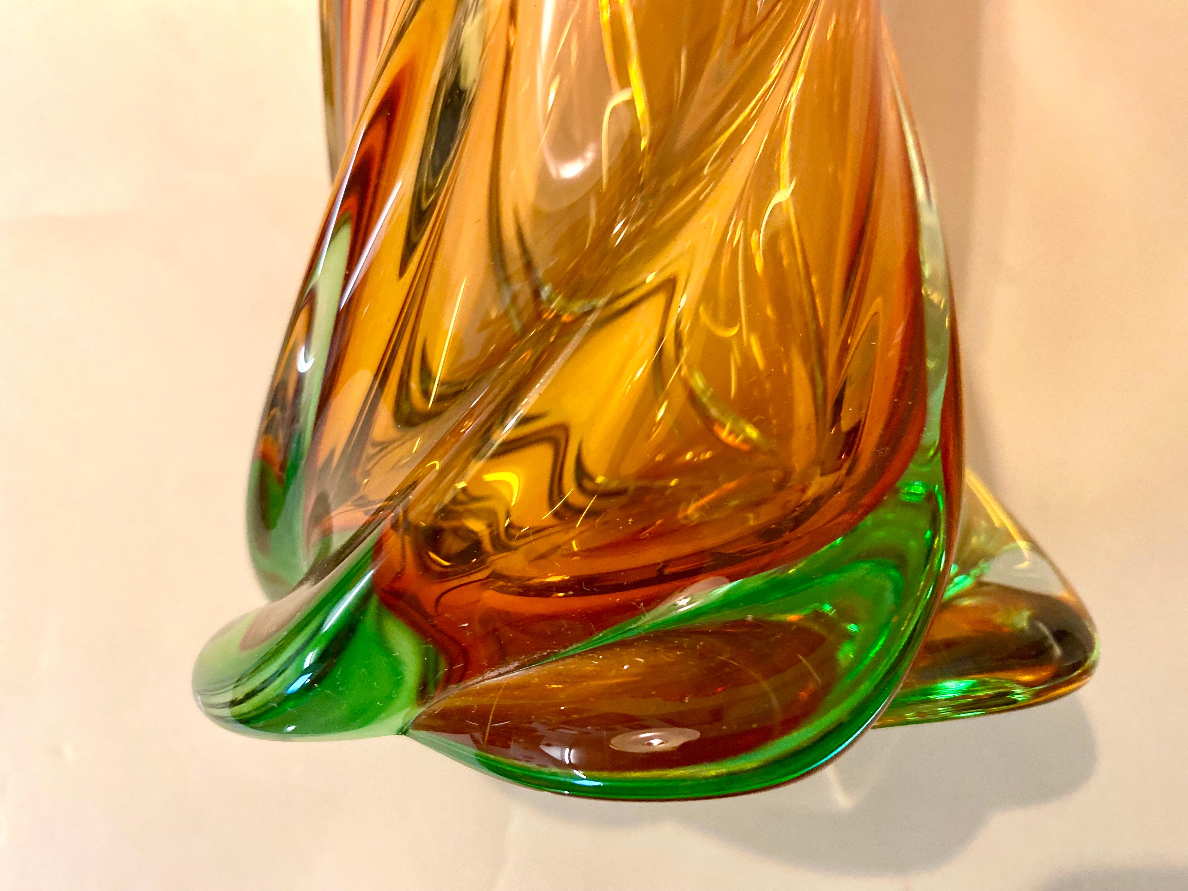 Murano Glass Vase Mid Century, Italy, circa 1960/70 7