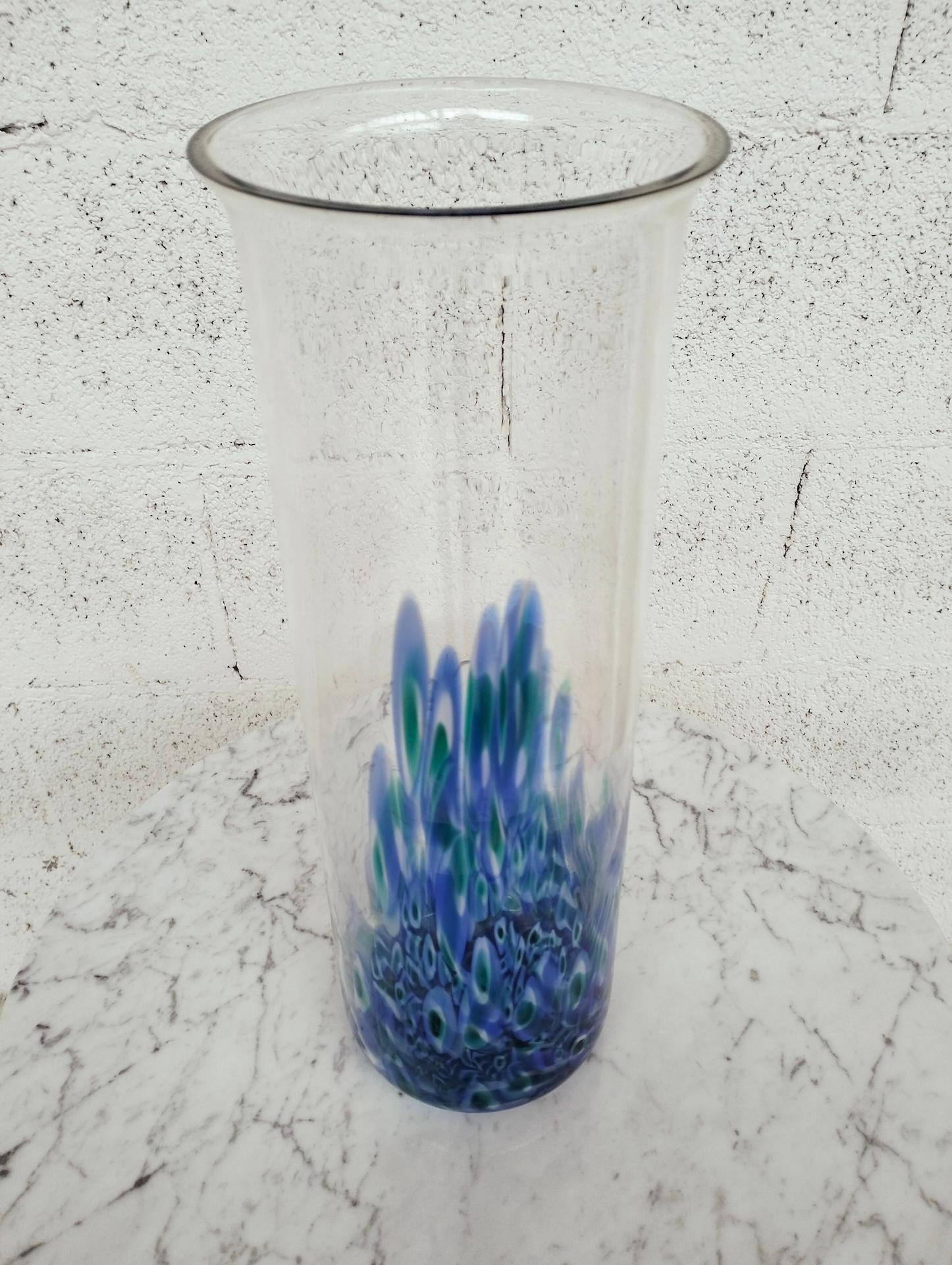Vase aus Murano-Glas Neverrino von Gae Aulenti für Vistosi , 1970er Jahre im Angebot 2