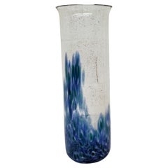 Murano glass vase Neverrino by Gae Aulenti for Vistosi   , 1970s
