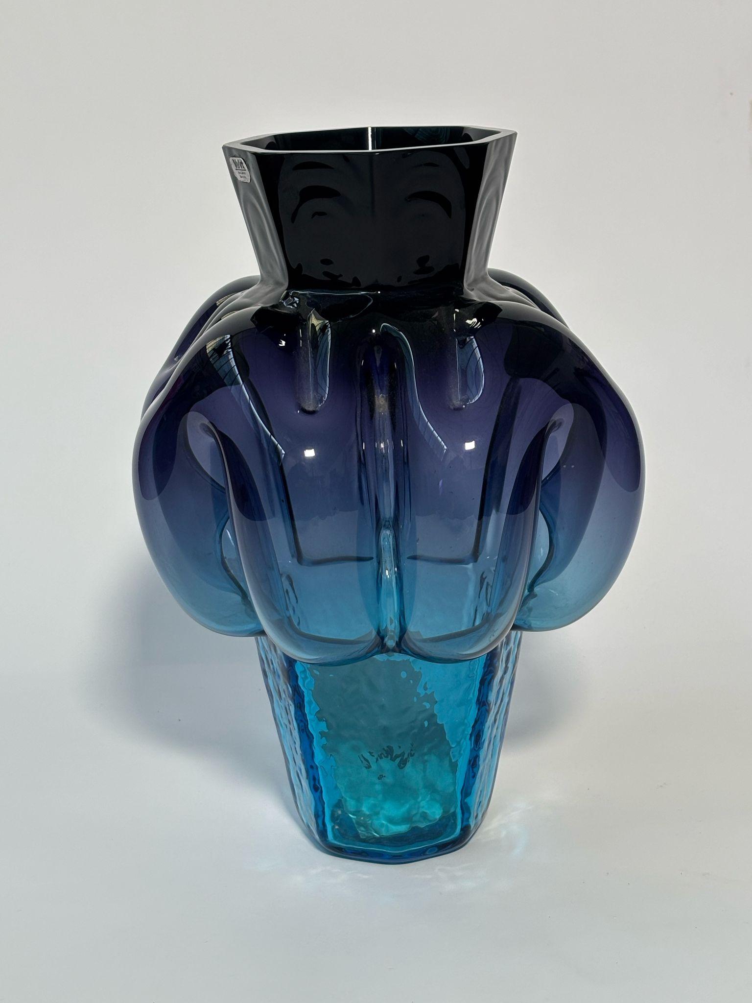 Vaso in vetro di Murano Model No. di Toni Zuccheri per VeArt in vendita 4