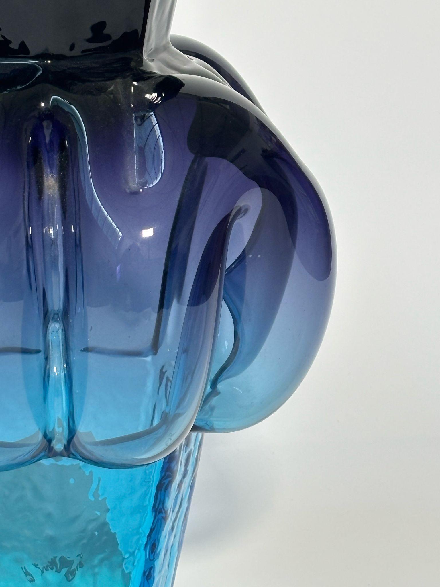 Vaso in vetro di Murano Model No. di Toni Zuccheri per VeArt in vendita 2