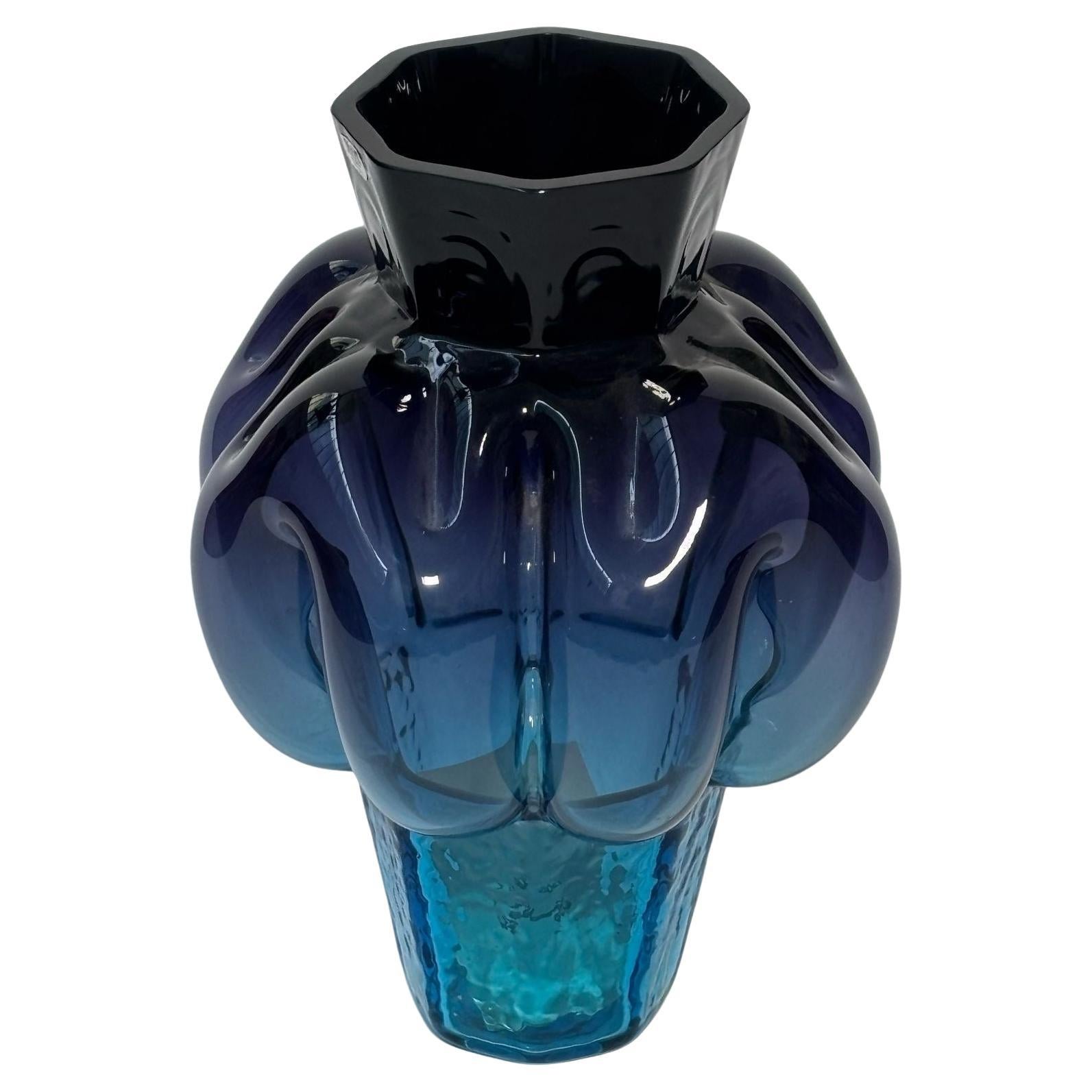 Murano Glass Vase Nuvola Model by Toni Zuccheri for VeArt