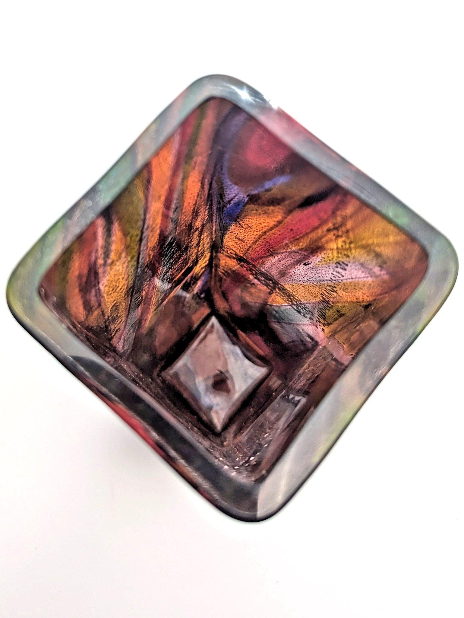Mid-20th Century Murano glass vase 