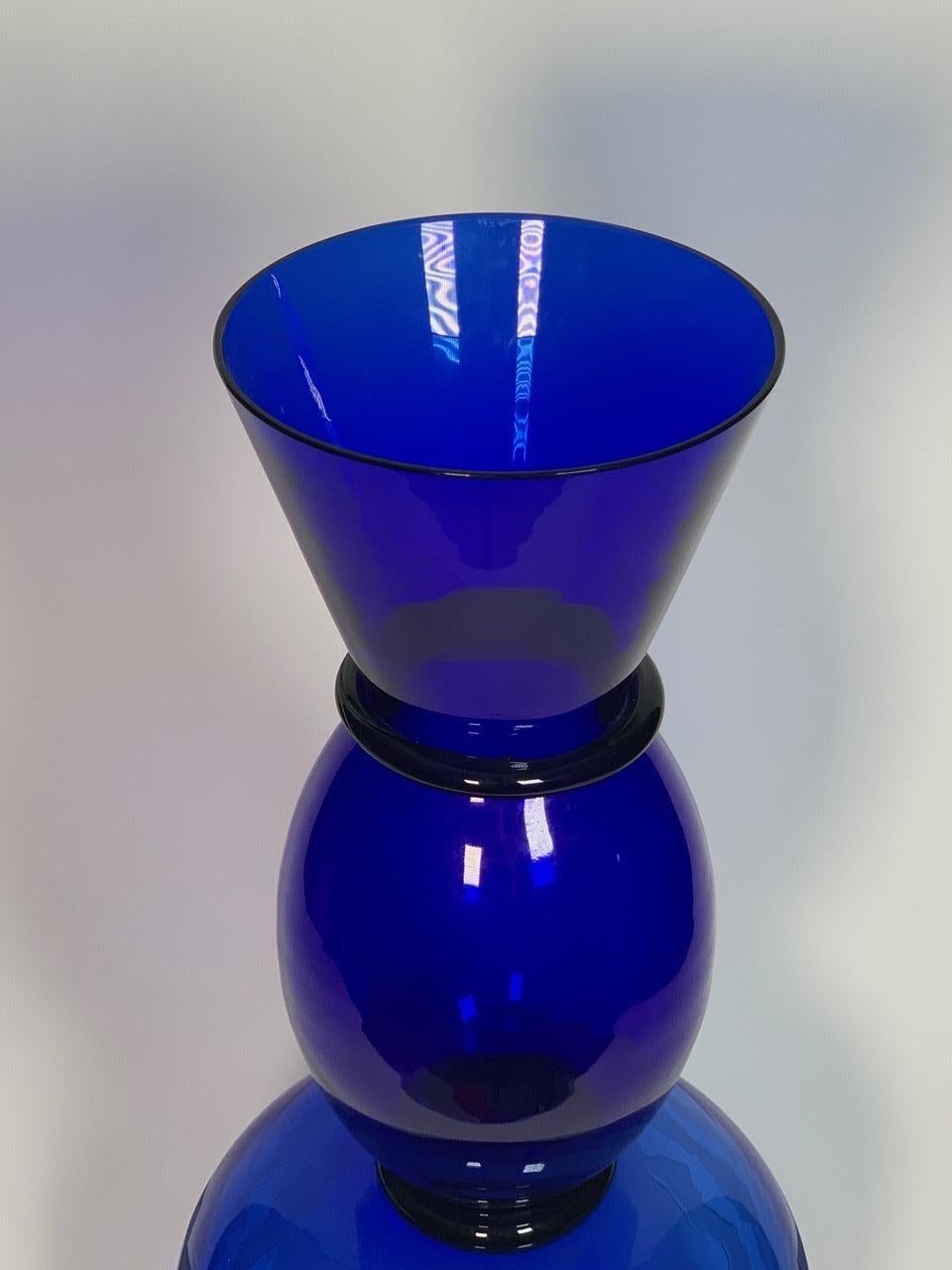 Italian Murano Glass Vase Rinascimento Model by Matteo Thun for Barovier & Toso