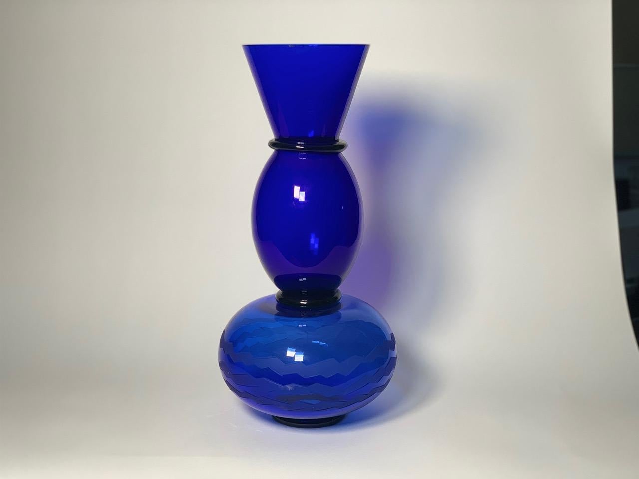 Murano Glass Vase Rinascimento Model by Matteo Thun for Barovier & Toso  In Excellent Condition In Milan, Italy