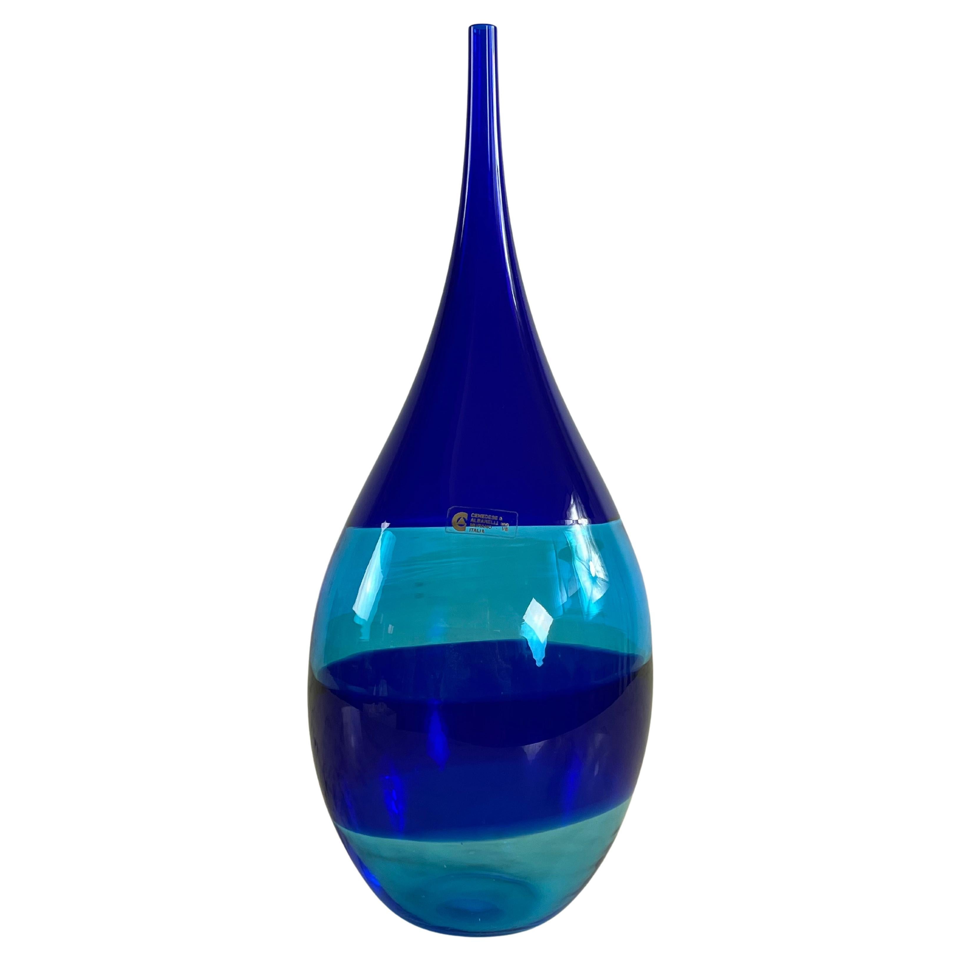 Murano-Glasvase Signiert Cenedese & Albarelli, 1970er Jahre