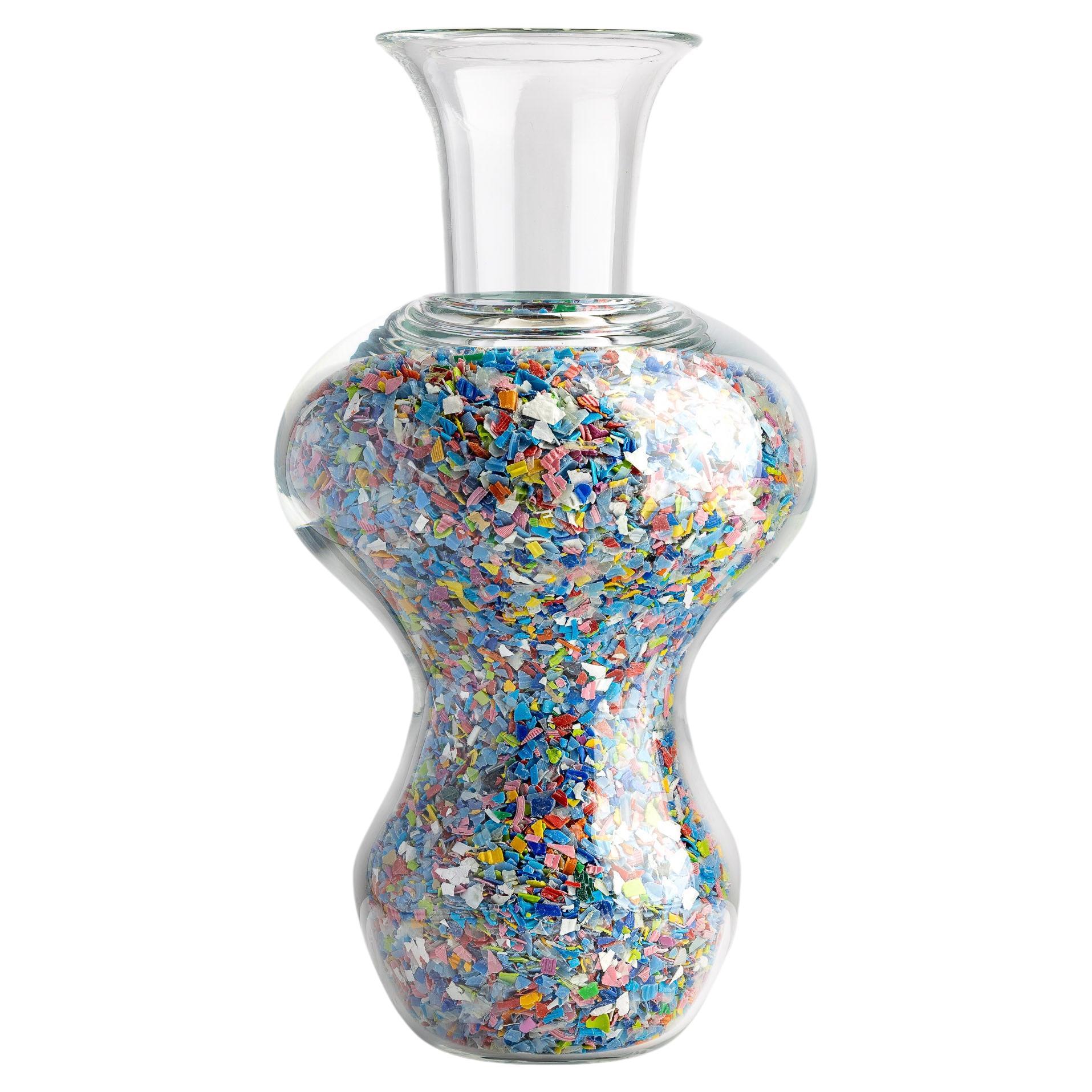 Multicolor Murano Glass Vase, Veleni by L+W, 2022, Limited Edition Collectibles