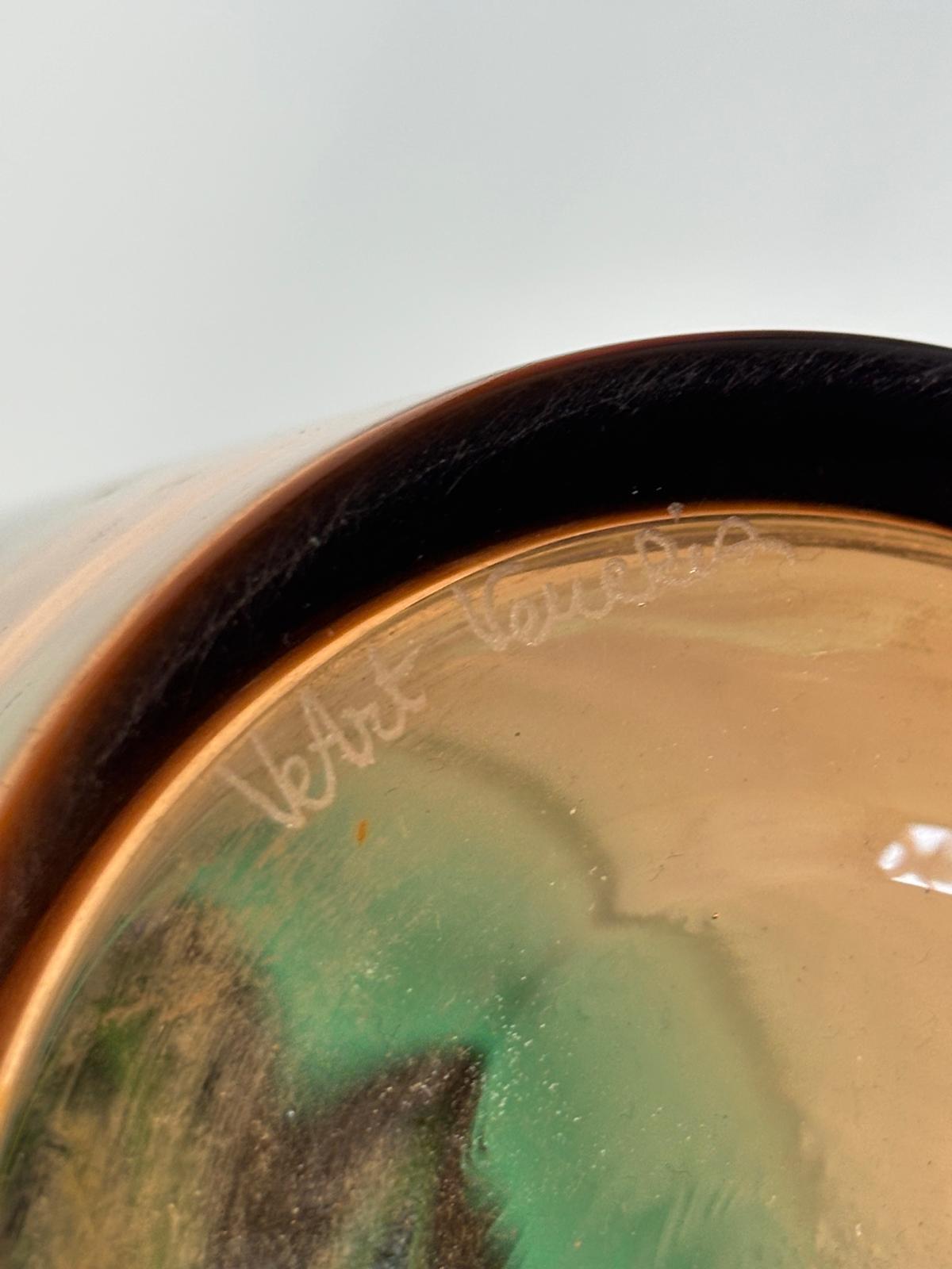 Vaso in vetro di Murano Modello Vertigine di Toni Zuccheri per VeArt In condizioni ottime in vendita a Milan, Italy