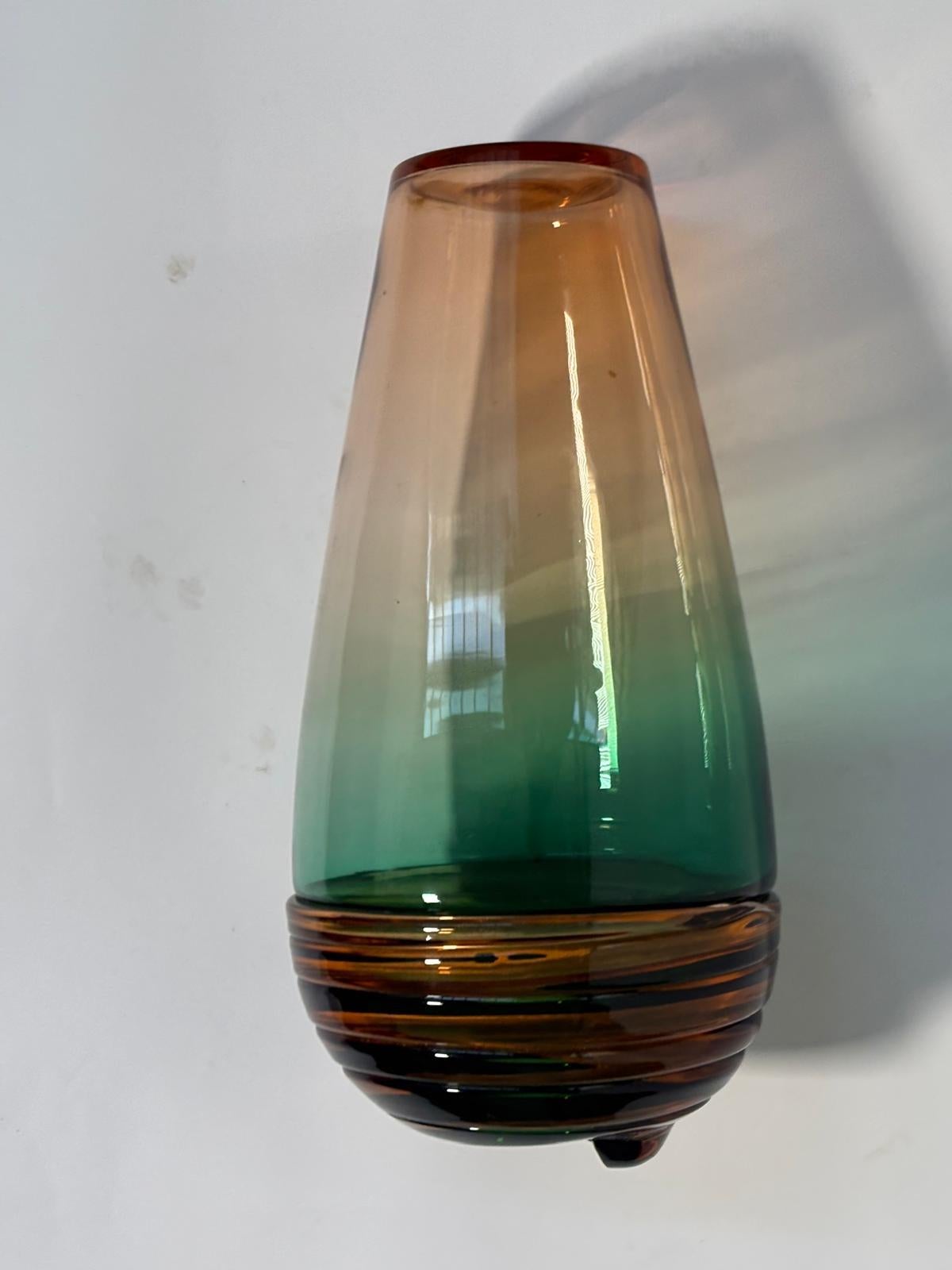 Vaso in vetro di Murano Modello Vertigine di Toni Zuccheri per VeArt in vendita 2