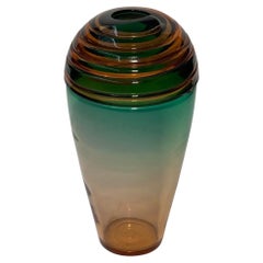 Murano Glass Vase Vertigine Model by Toni Zuccheri for VeArt