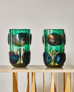Murano Glass Vases by Studio Glustin