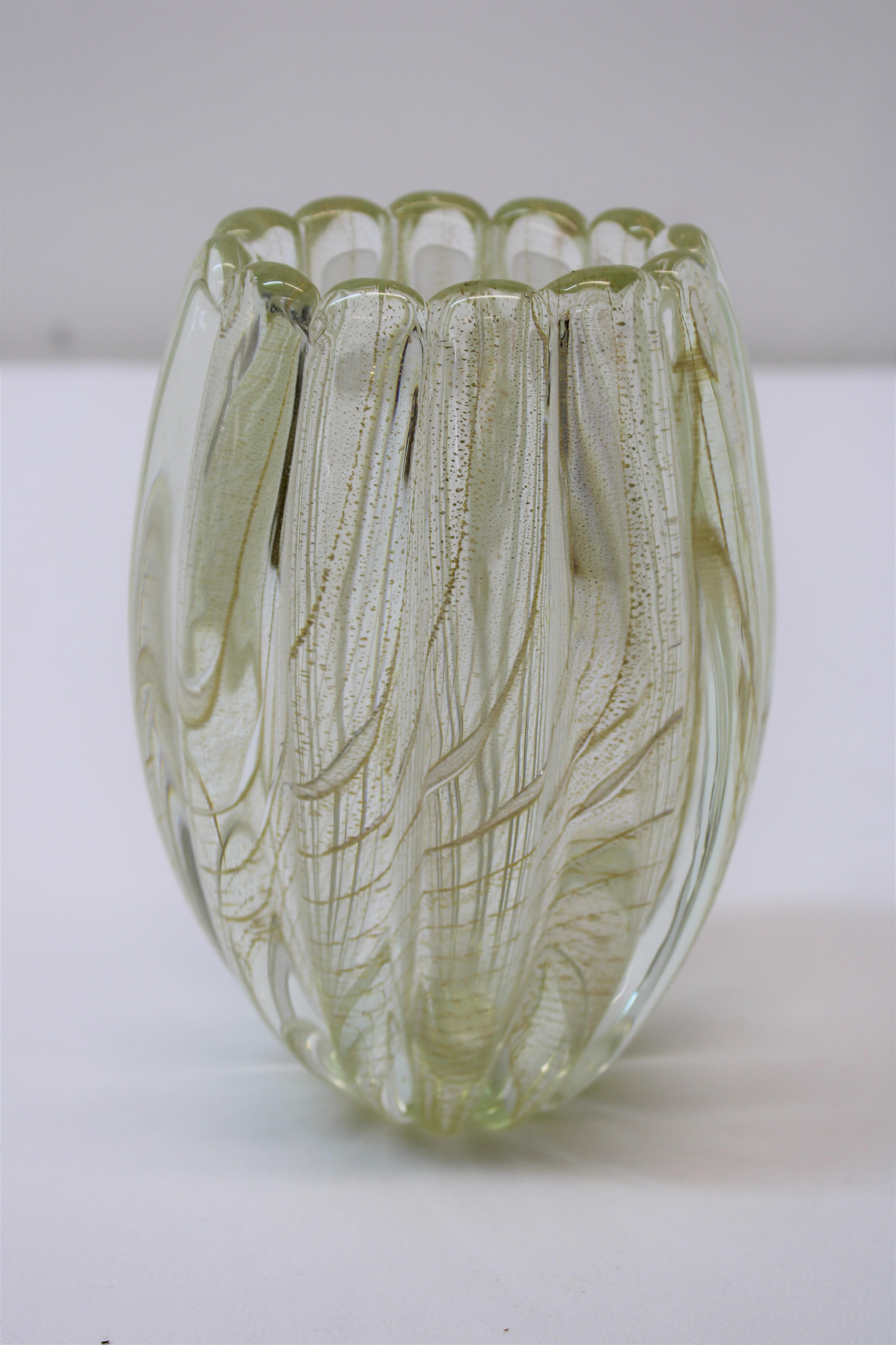 Murano Glass Vases In Good Condition For Sale In San Francisco, CA