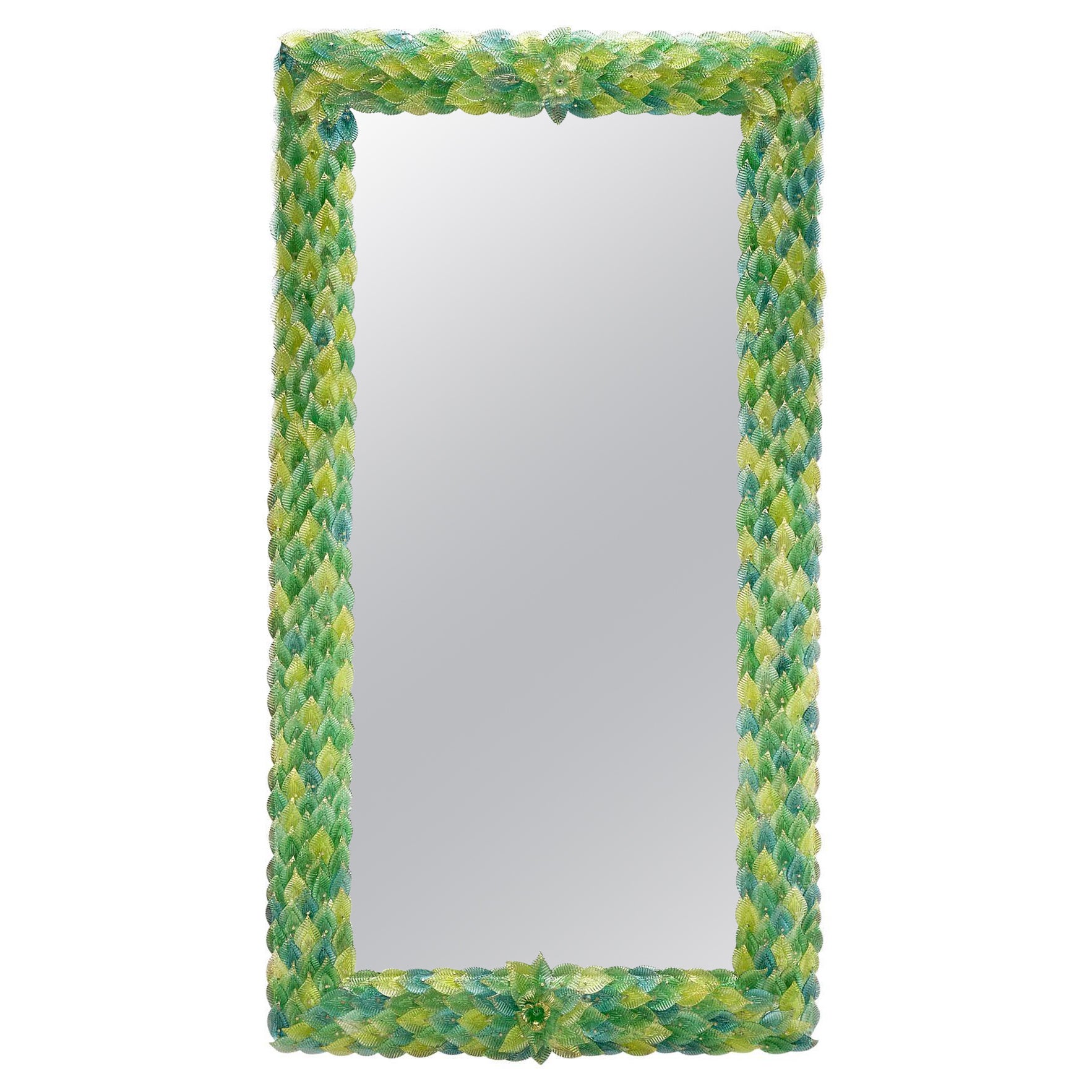 Murano Glass Verbena Mirror