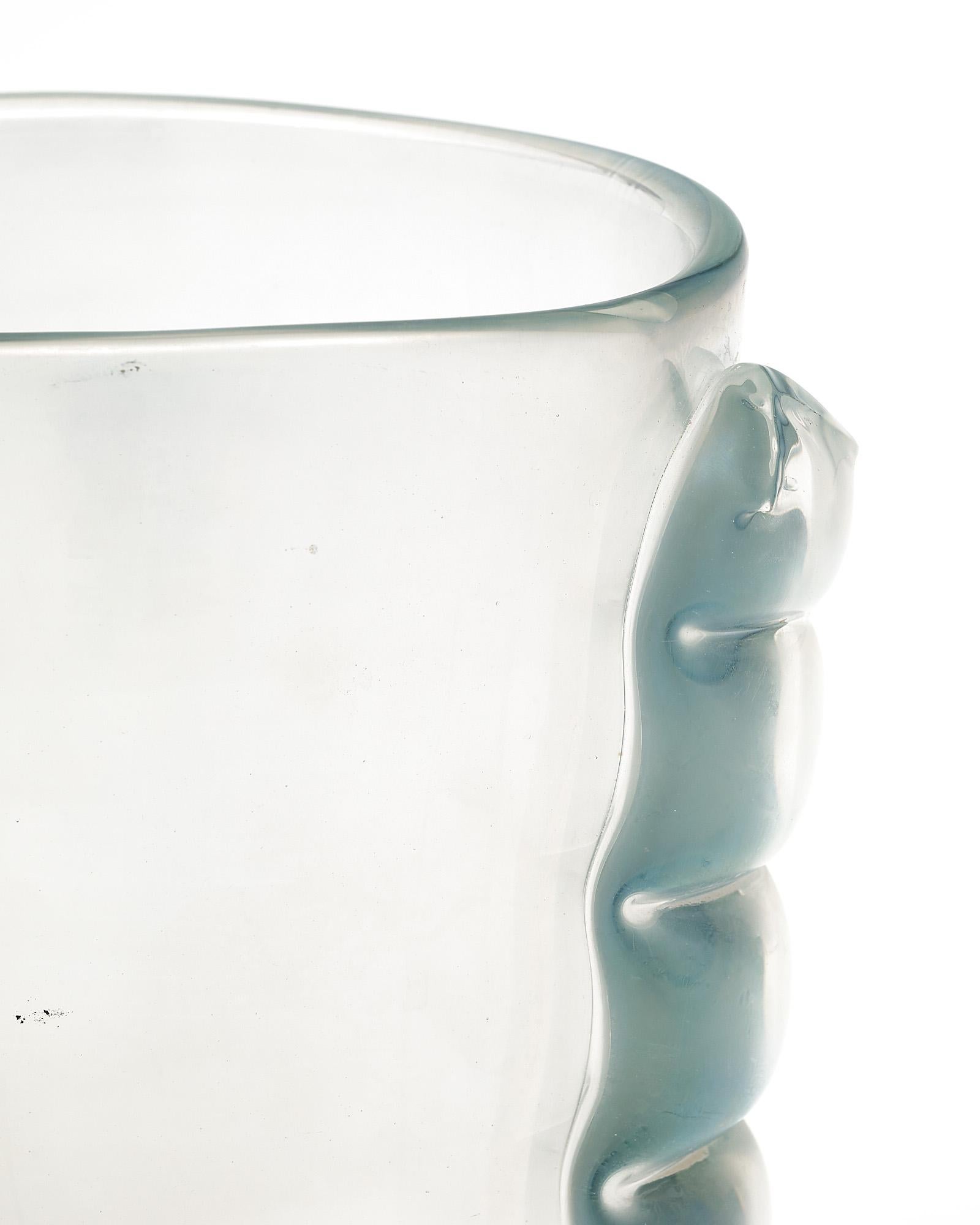 Vase vernois de Murano en vente 1