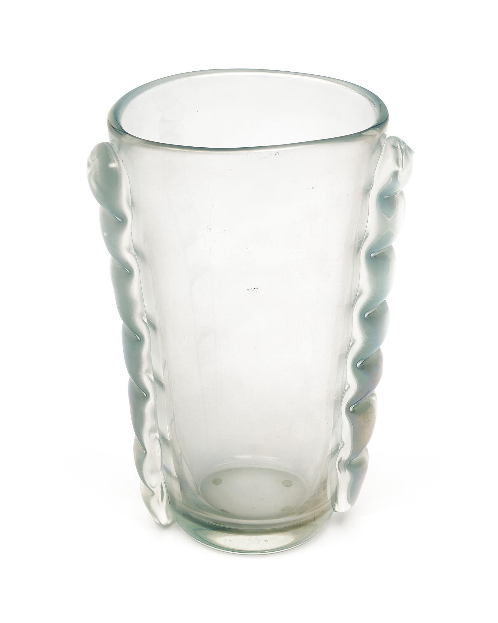 Murano Glass Vernoese Vase For Sale 3