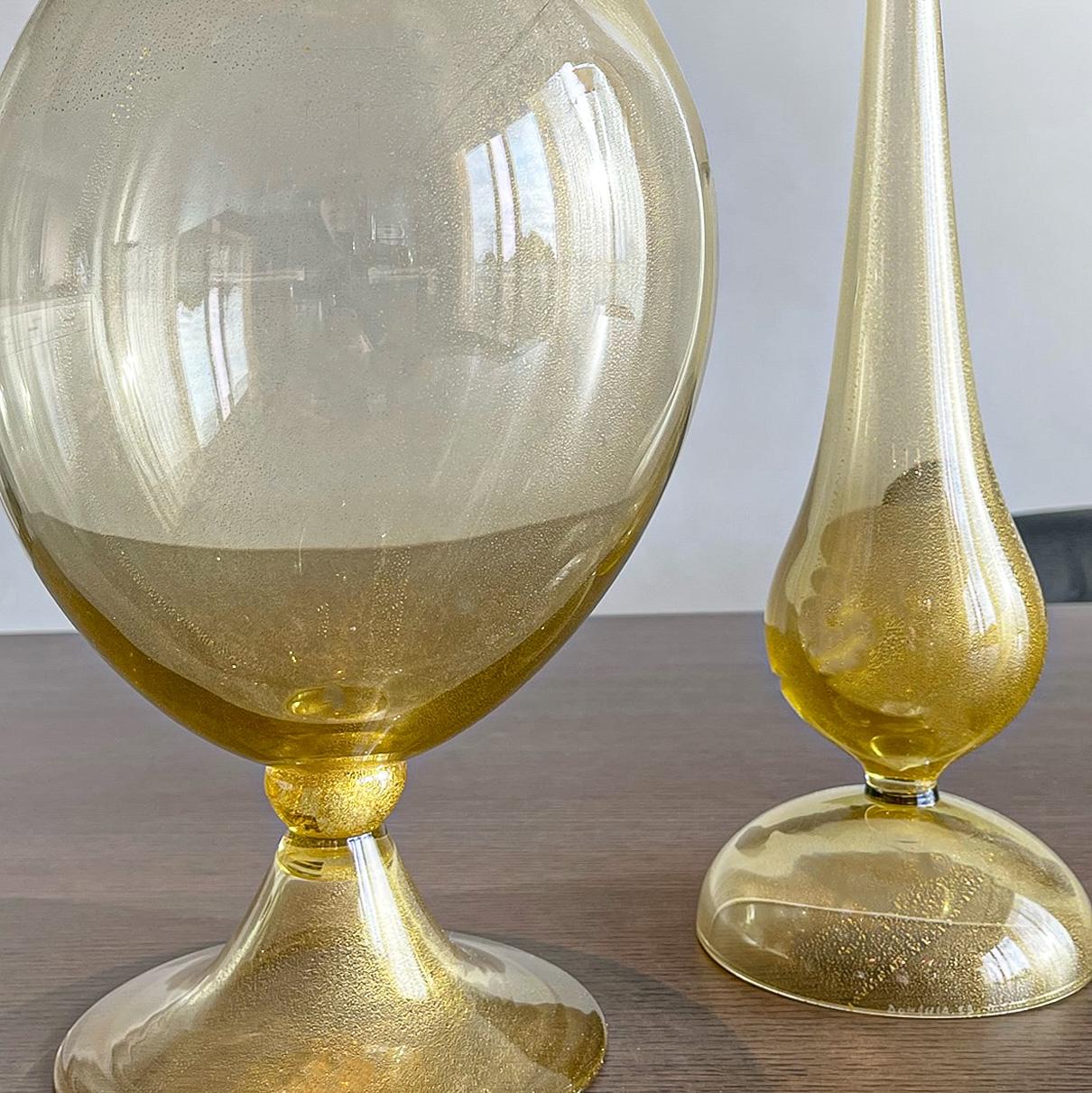 Jarrón veronés de cristal de Murano de Seguso Vetri d'Arte para Donghia, 1988 Barroco en venta