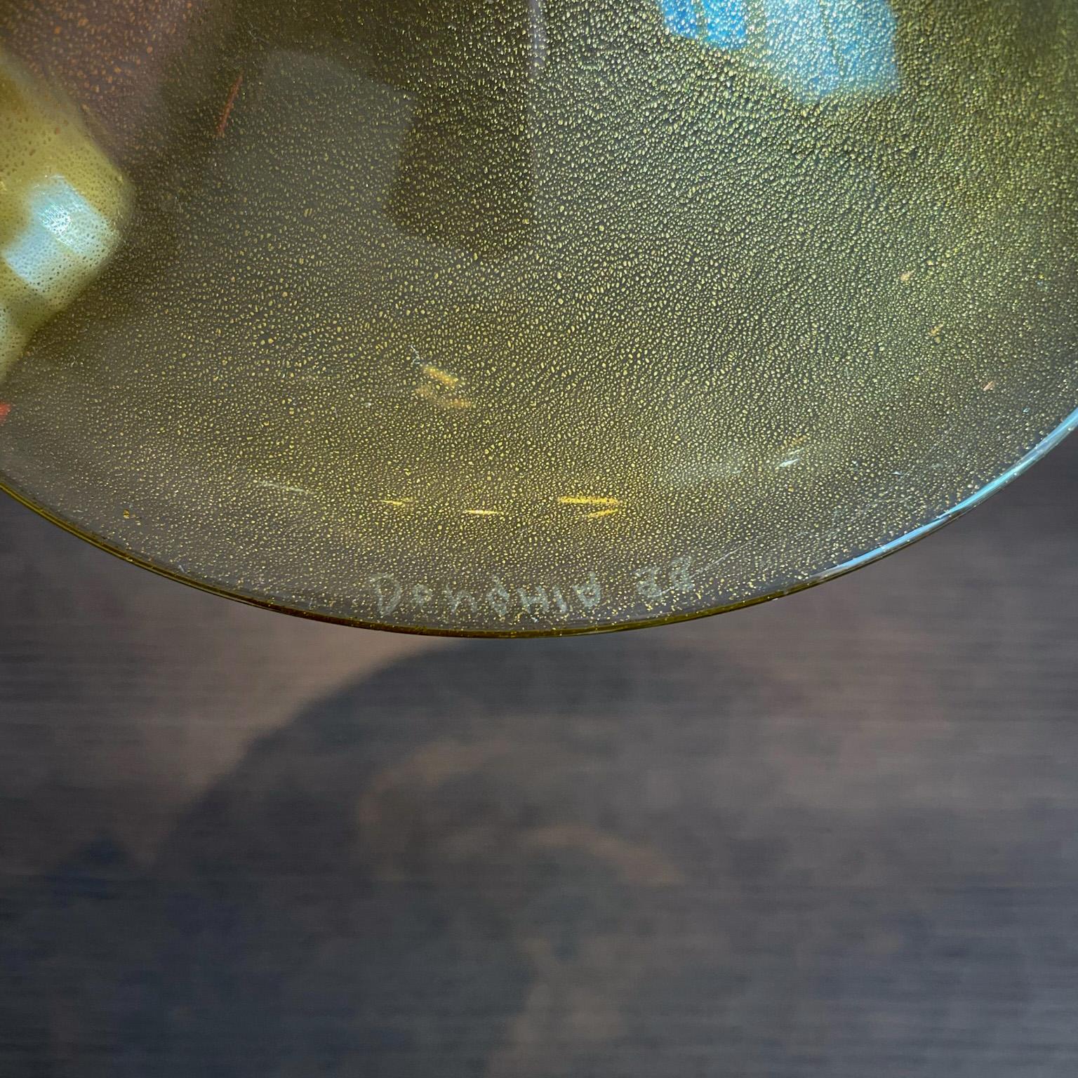 Jarrón veronés de cristal de Murano de Seguso Vetri d'Arte para Donghia, 1988 Al fuego en venta