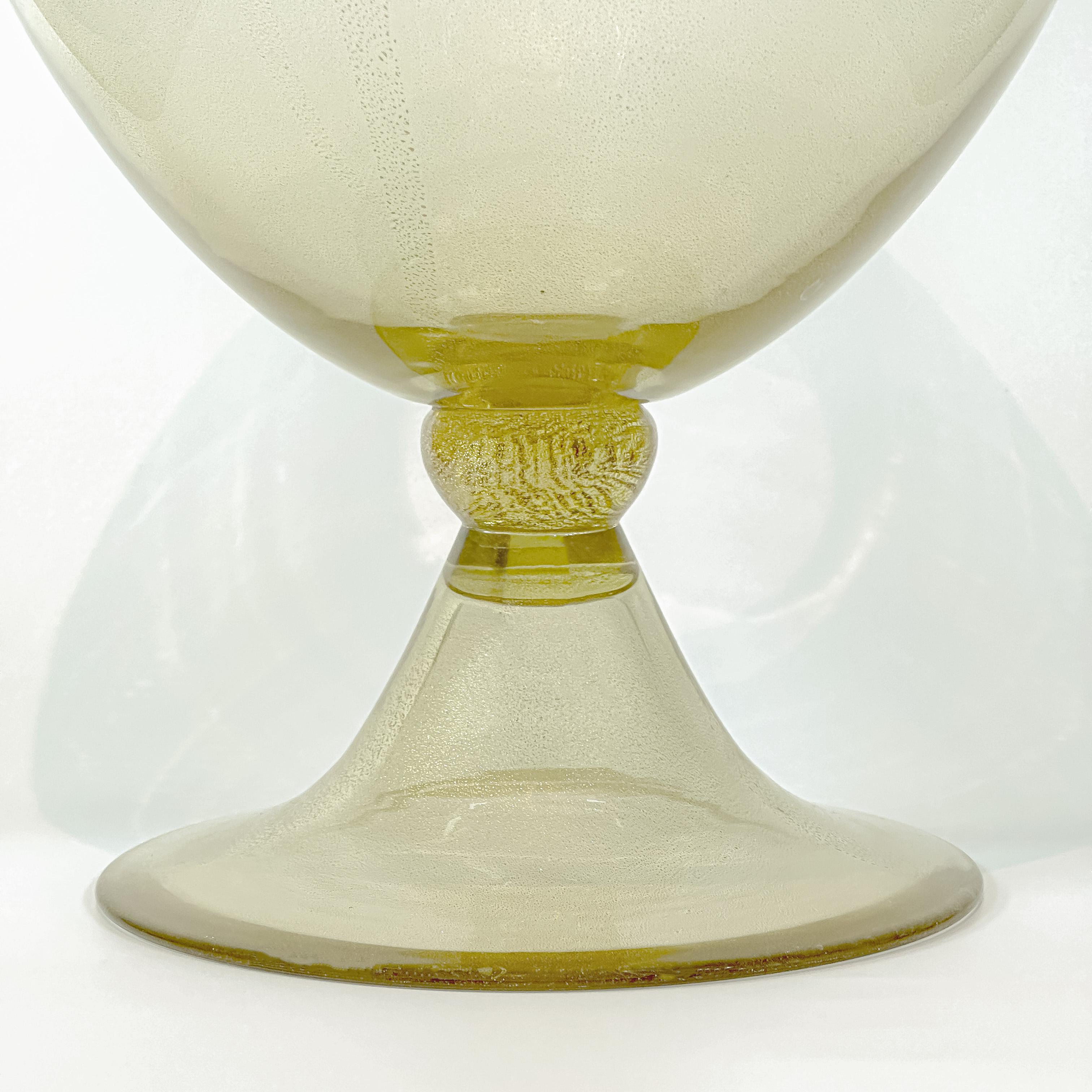 Jarrón veronés de cristal de Murano de Seguso Vetri d'Arte para Donghia, 1988 Cristal de Murano en venta