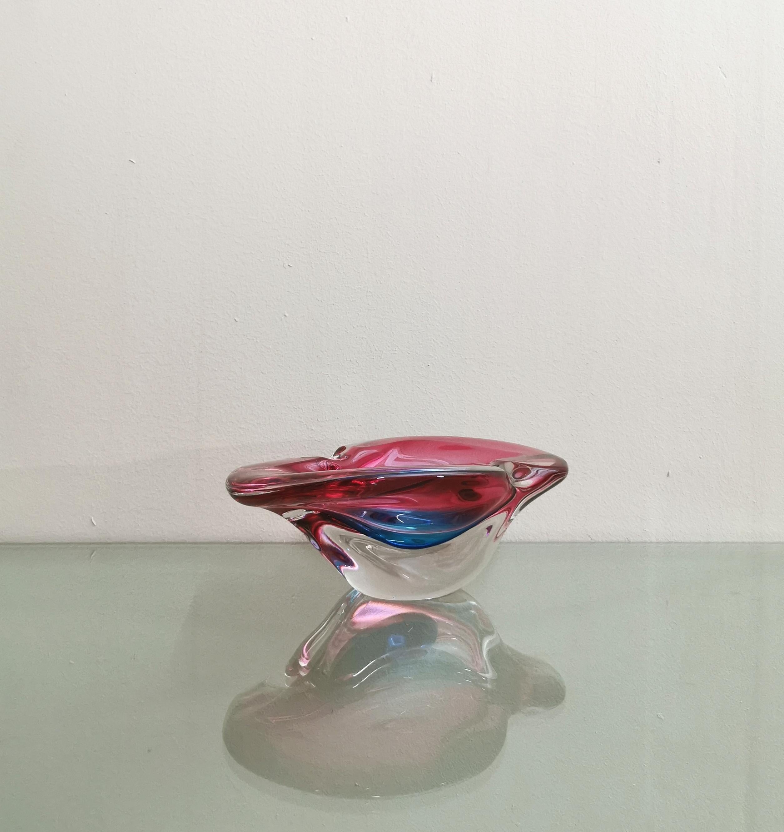 Murano Glass Vide-Poche Decorative Object Attributed to Flavio Poli Midcentury For Sale 2