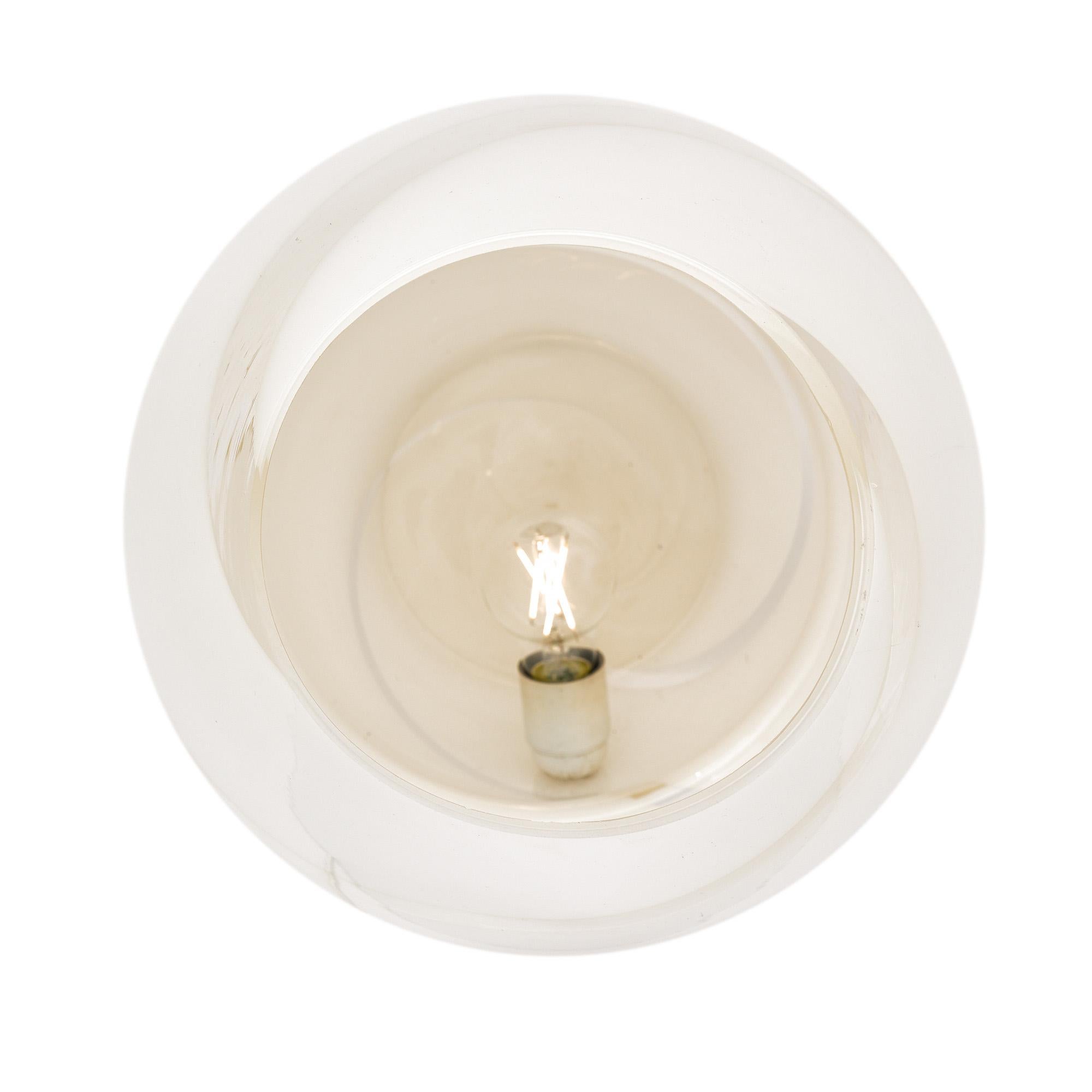 Murano Glas Vintage Lampe im Zustand „Gut“ im Angebot in Austin, TX