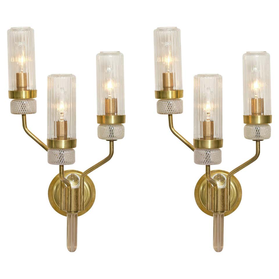 Vintage Glass Sconces photo