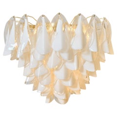 Murano Glass Vintage “Sommerso” Chandelier