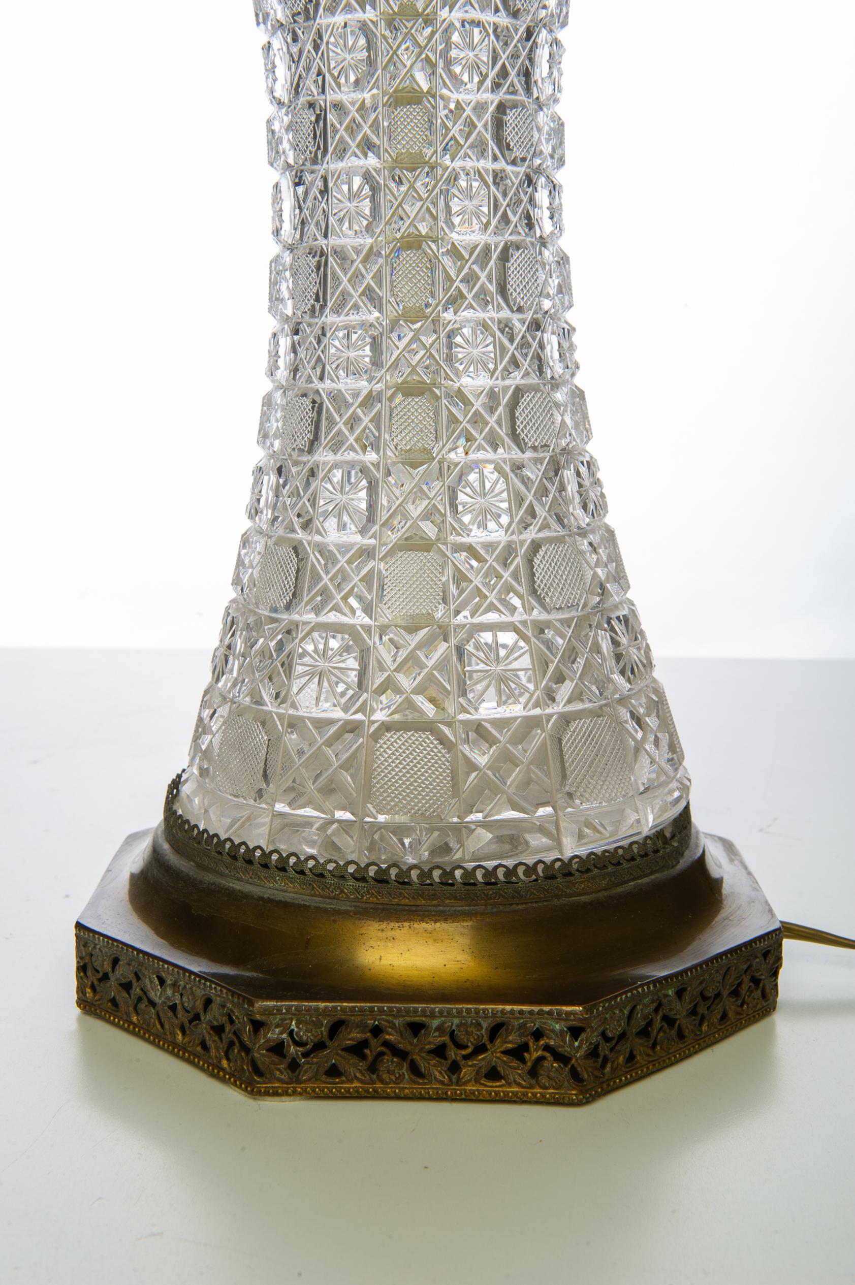 Autre Lampe de table vintage en verre de Murano en vente