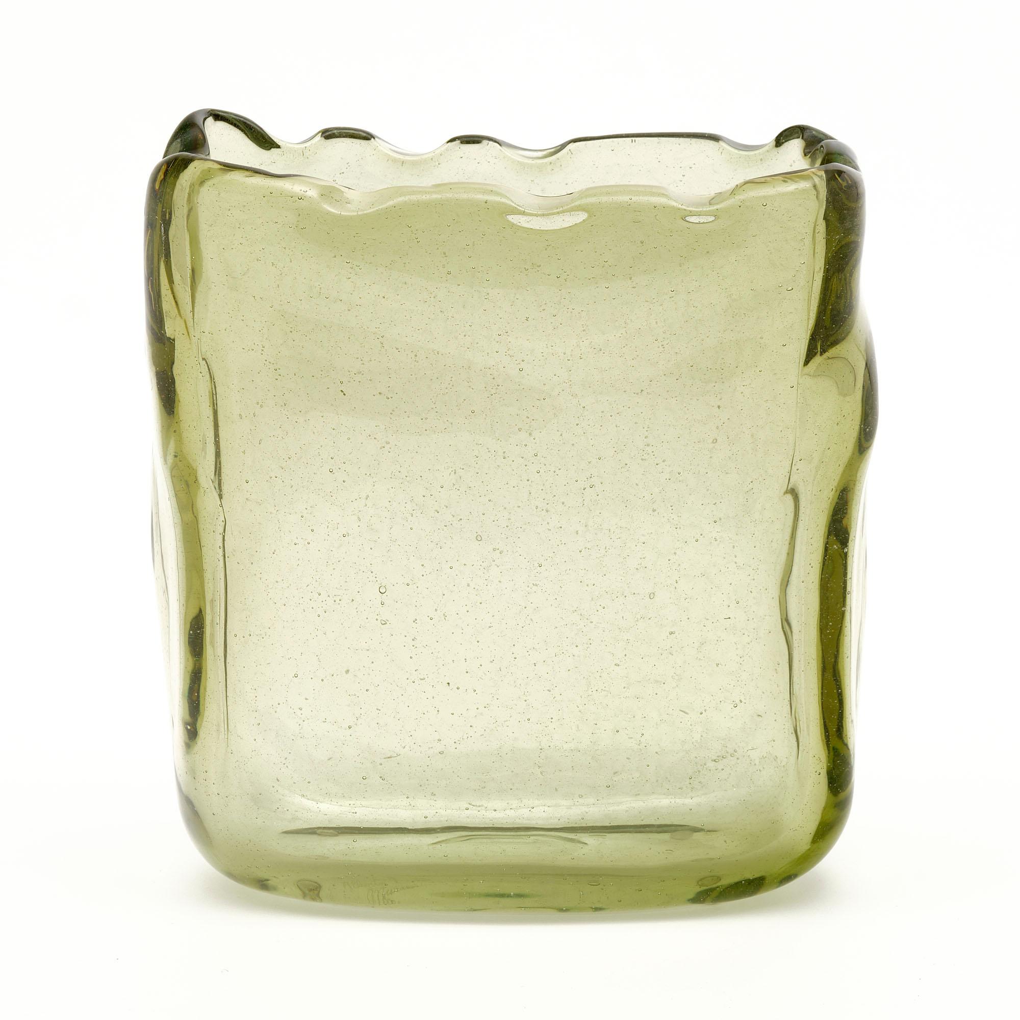 Contemporary Murano Glass Vase For Sale